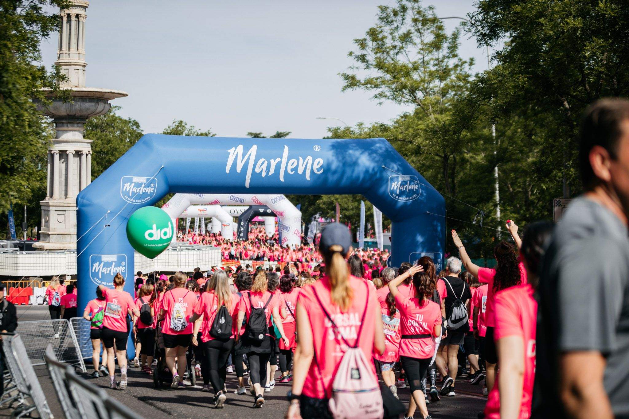 Las mejores fotos del ambiente post de la Carrera de la Mujer Central Lechera Asturiana de Madrid 2024. 243