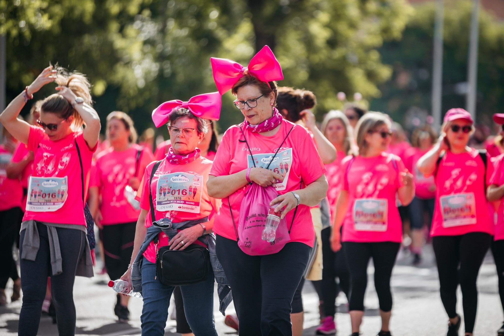 Las mejores fotos del ambiente post de la Carrera de la Mujer Central Lechera Asturiana de Madrid 2024. 249