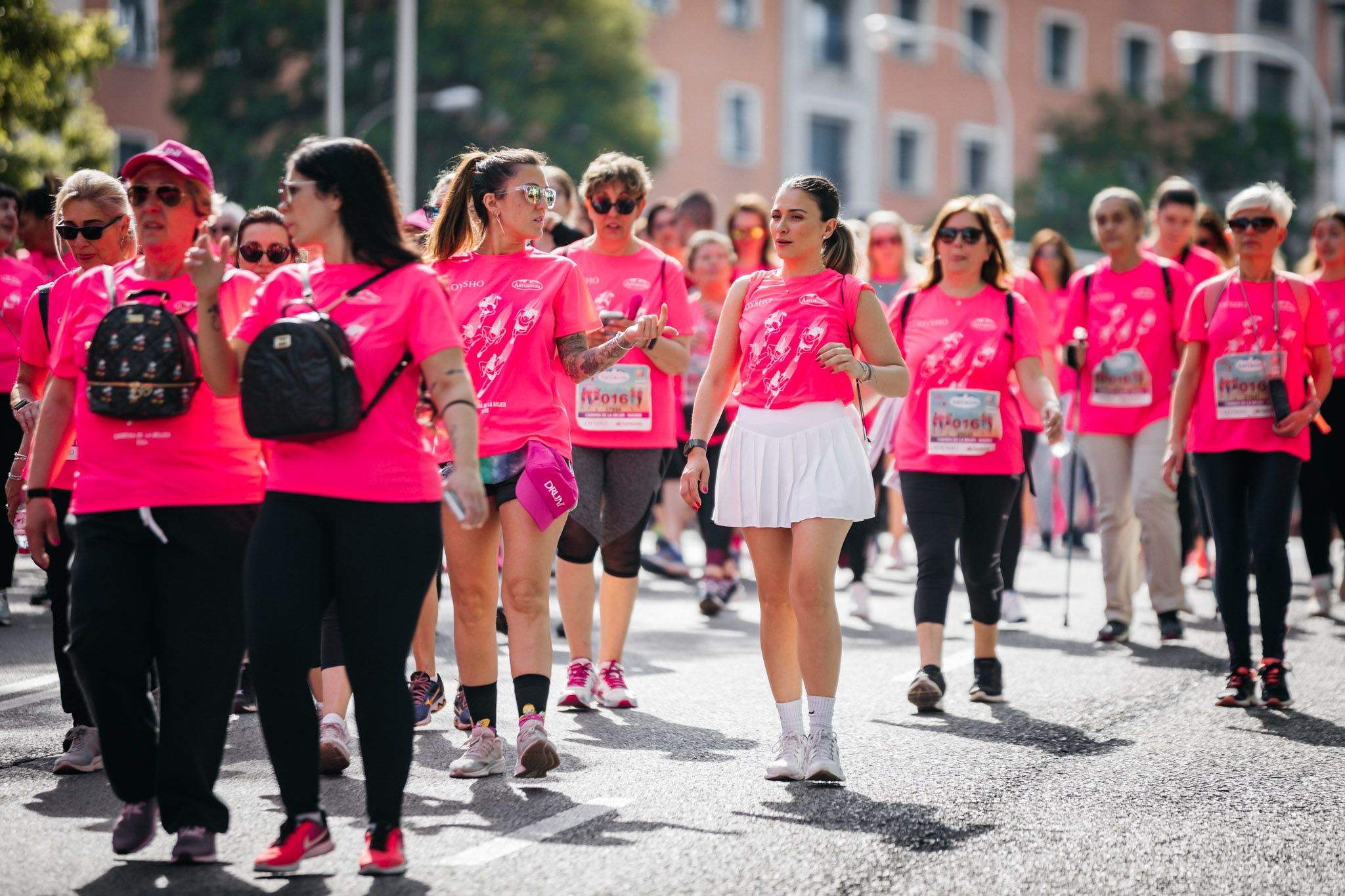 Las mejores fotos del ambiente post de la Carrera de la Mujer Central Lechera Asturiana de Madrid 2024. 252
