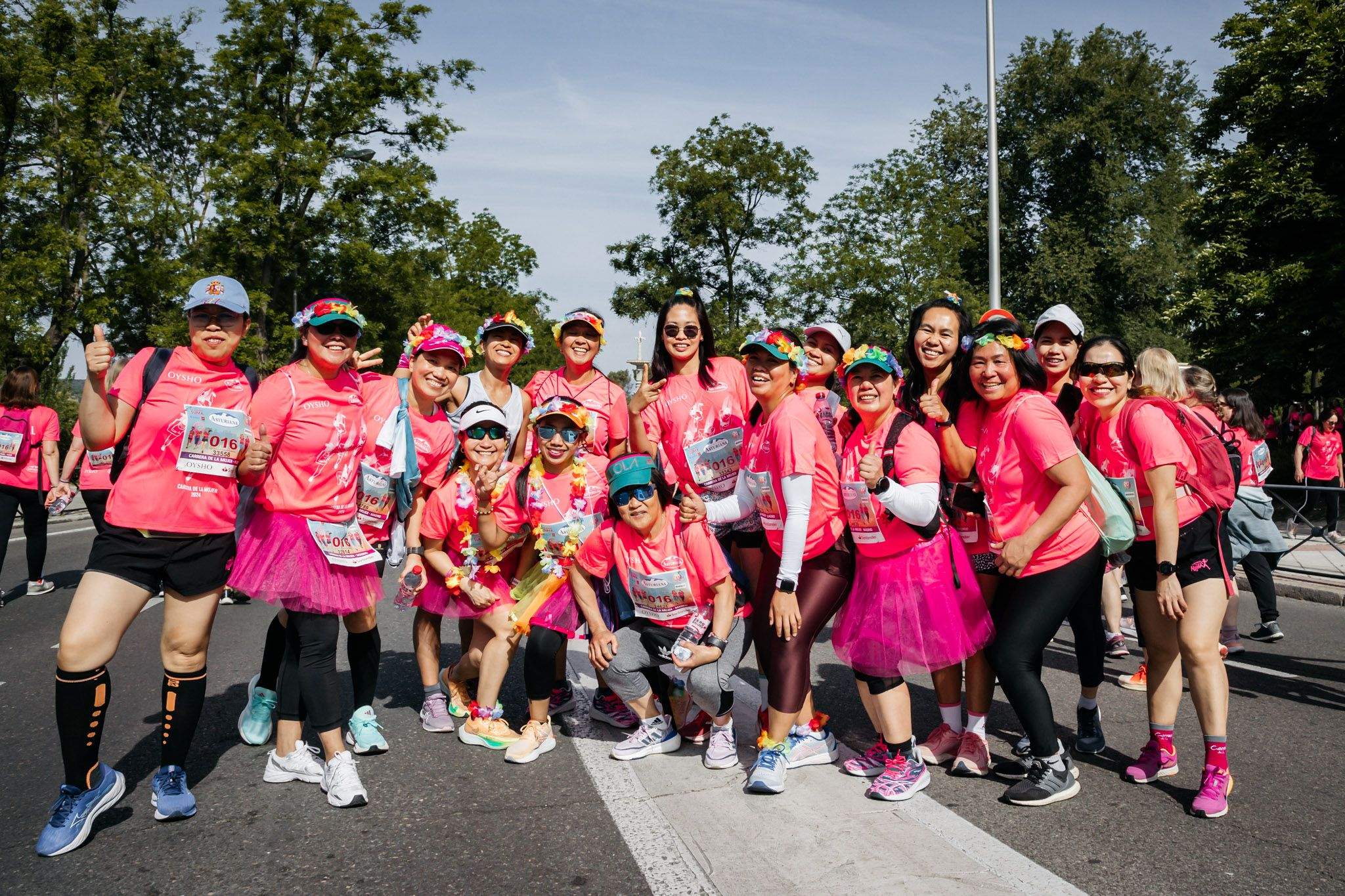 Las mejores fotos del ambiente post de la Carrera de la Mujer Central Lechera Asturiana de Madrid 2024. 264
