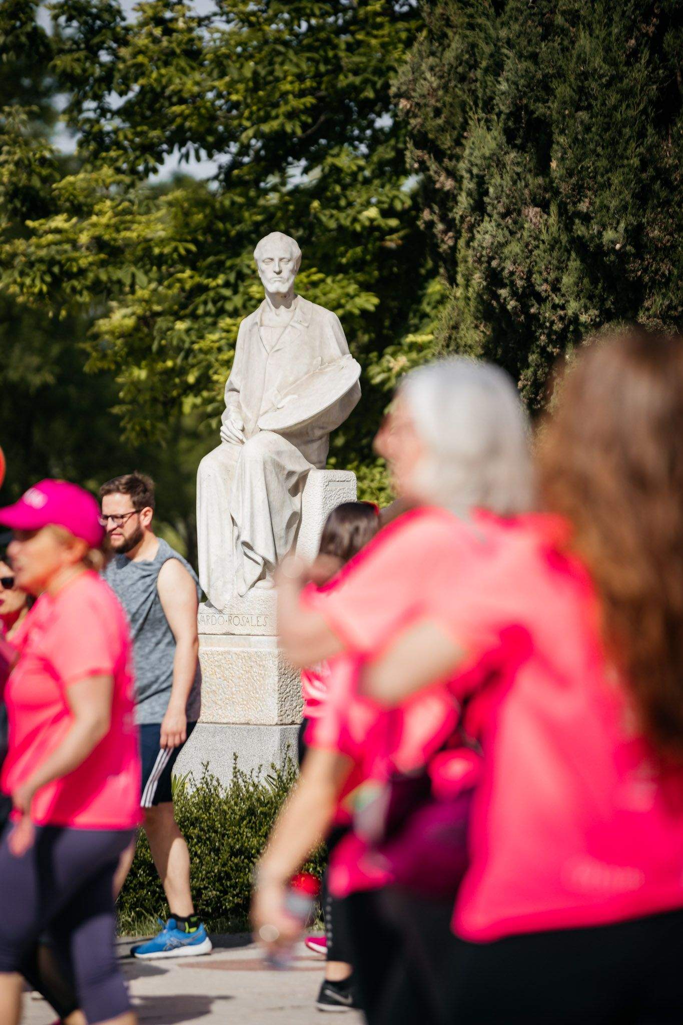 Las mejores fotos del ambiente post de la Carrera de la Mujer Central Lechera Asturiana de Madrid 2024. 270
