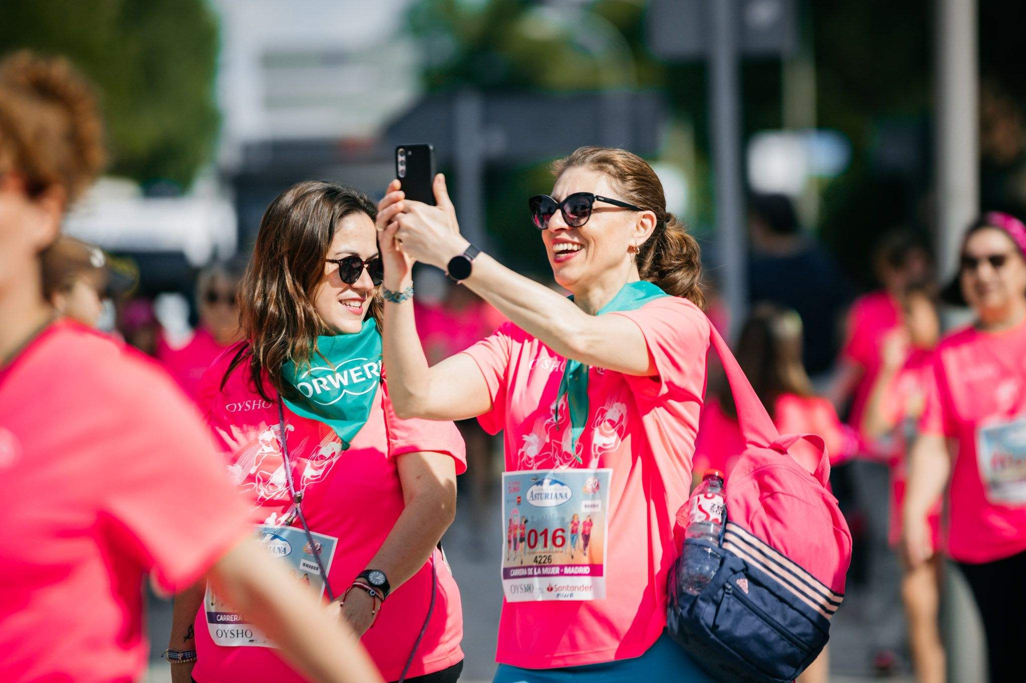 Las mejores fotos del ambiente post de la Carrera de la Mujer Central Lechera Asturiana de Madrid 2024. 272