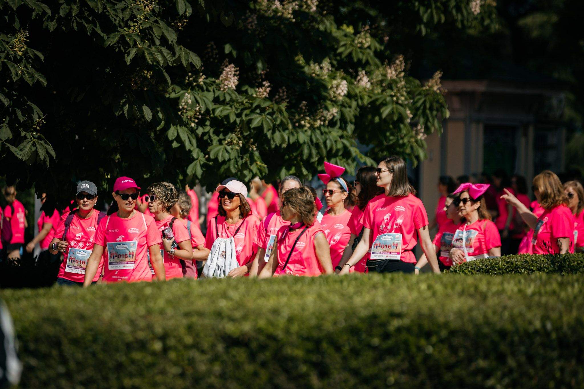 Las mejores fotos del ambiente post de la Carrera de la Mujer Central Lechera Asturiana de Madrid 2024. 276