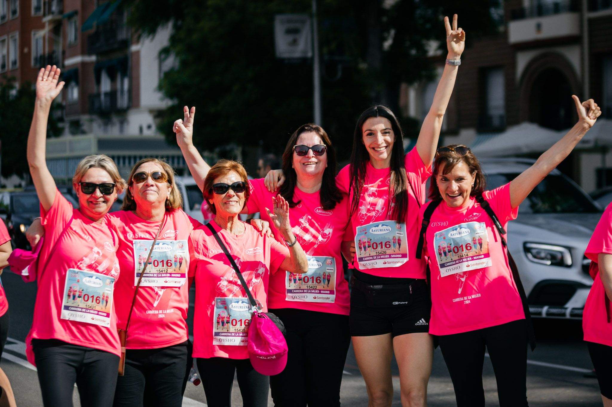 Las mejores fotos del ambiente post de la Carrera de la Mujer Central Lechera Asturiana de Madrid 2024. 278