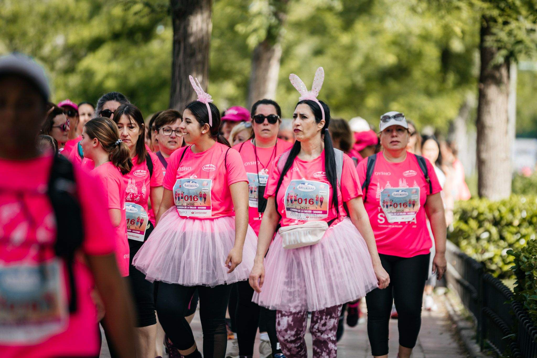 Las mejores fotos del ambiente post de la Carrera de la Mujer Central Lechera Asturiana de Madrid 2024. 281