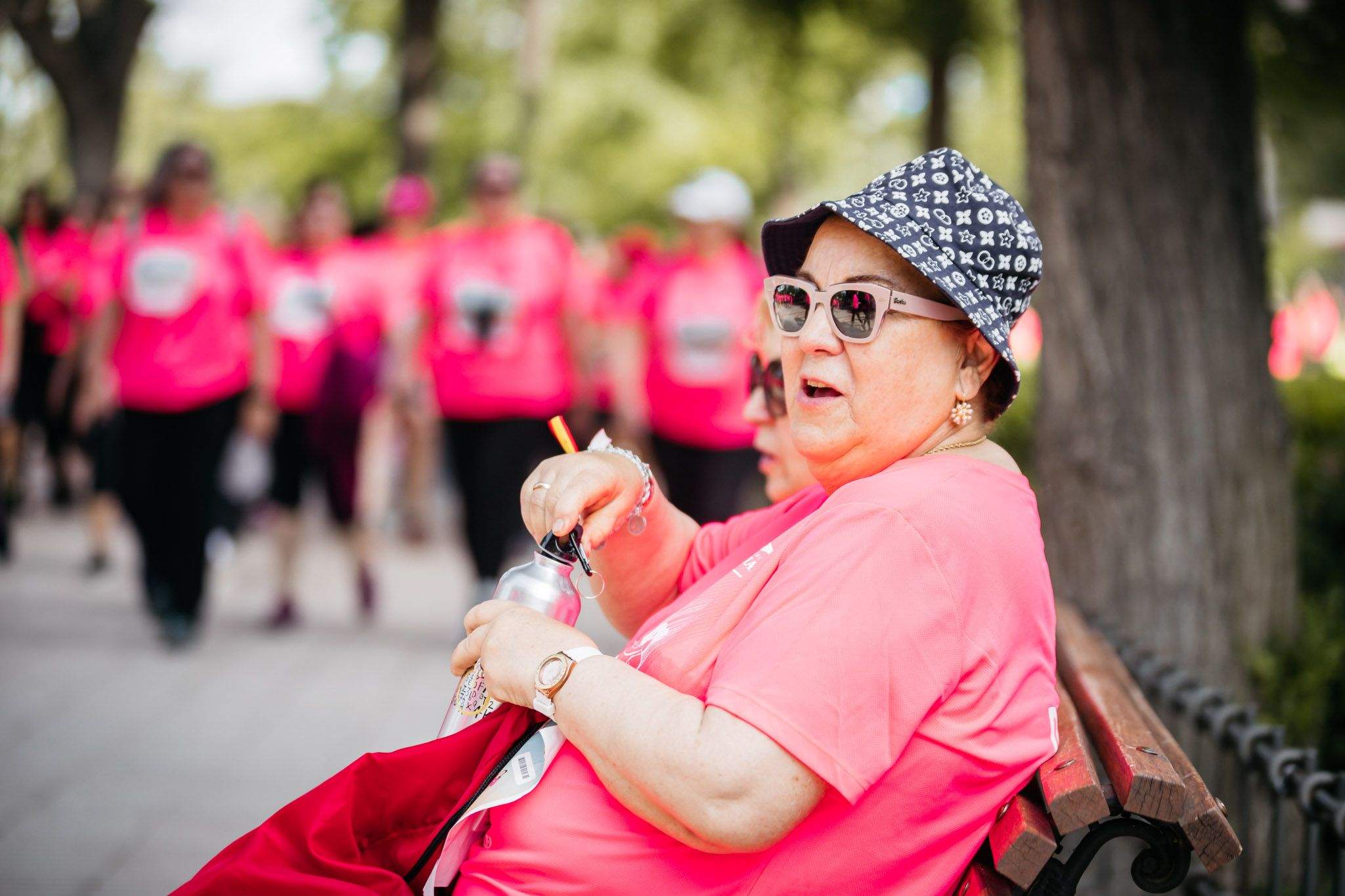 Las mejores fotos del ambiente post de la Carrera de la Mujer Central Lechera Asturiana de Madrid 2024. 283