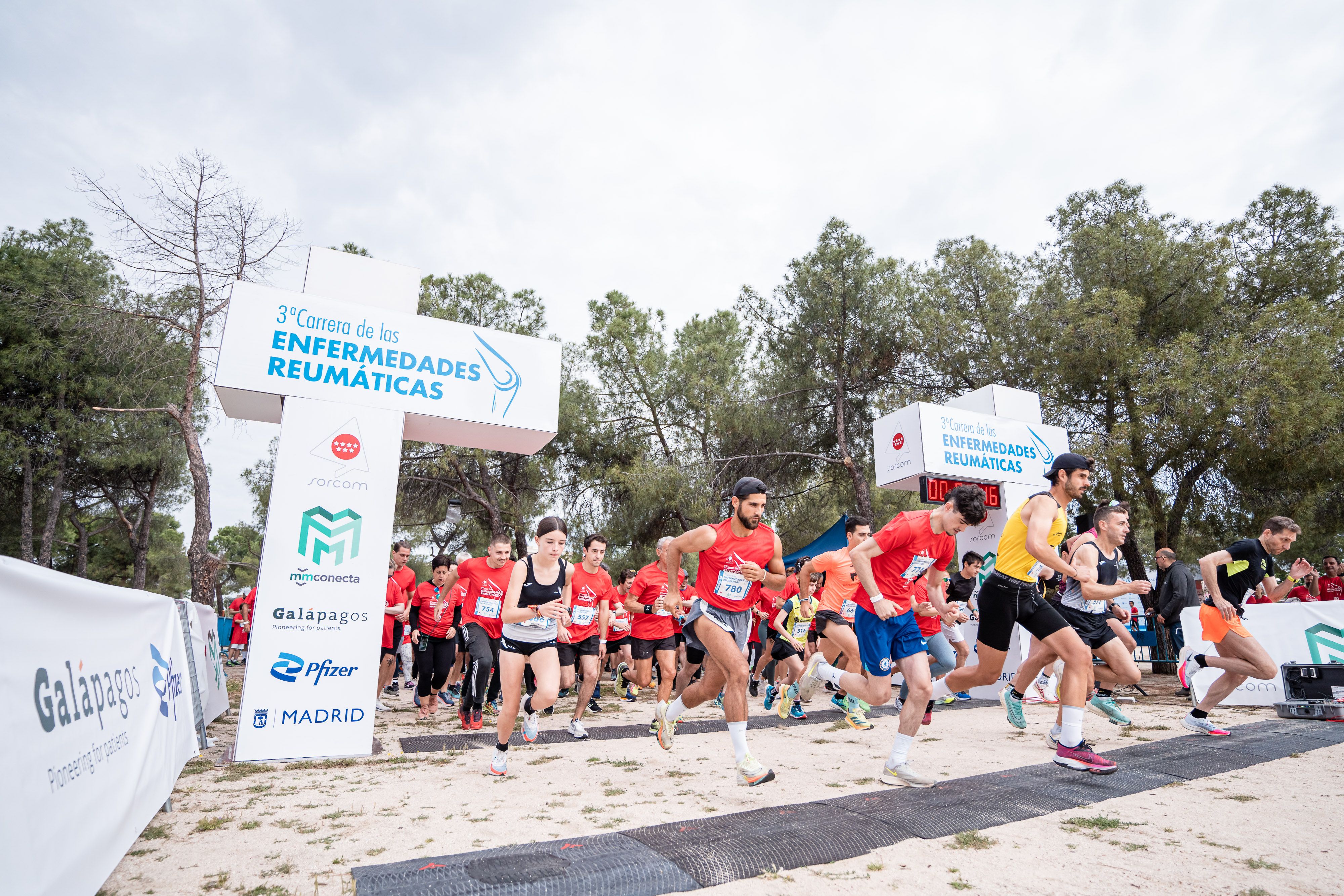 Salida de la pasada edición de la Carrera Solidaria de las Enfermedades Reumáticas.