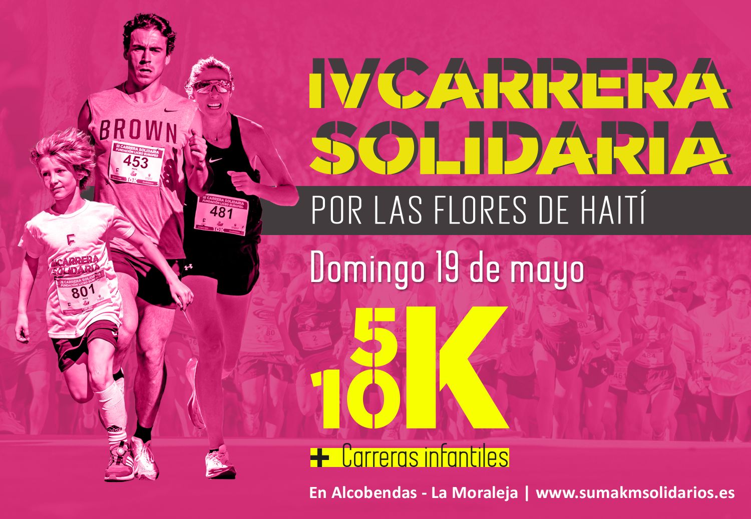 La Carrera Solidaria del Liceo Europeo se celebra el domingo 19 de mayo en Madrid.