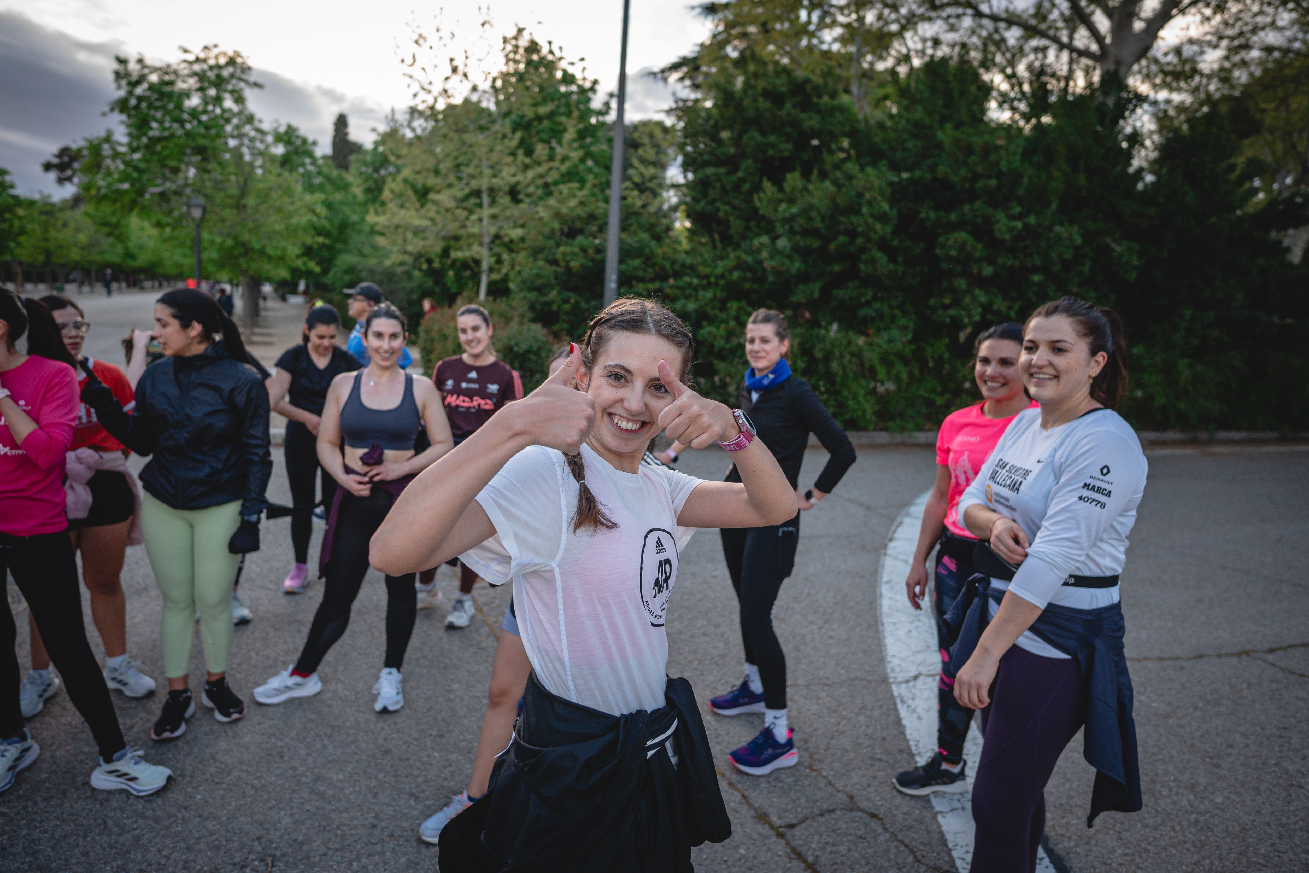 Cada vez hay más chicas en la comunidad adidas Runners. VÍCTOR SECO (VSM PHOTOEVENTS)