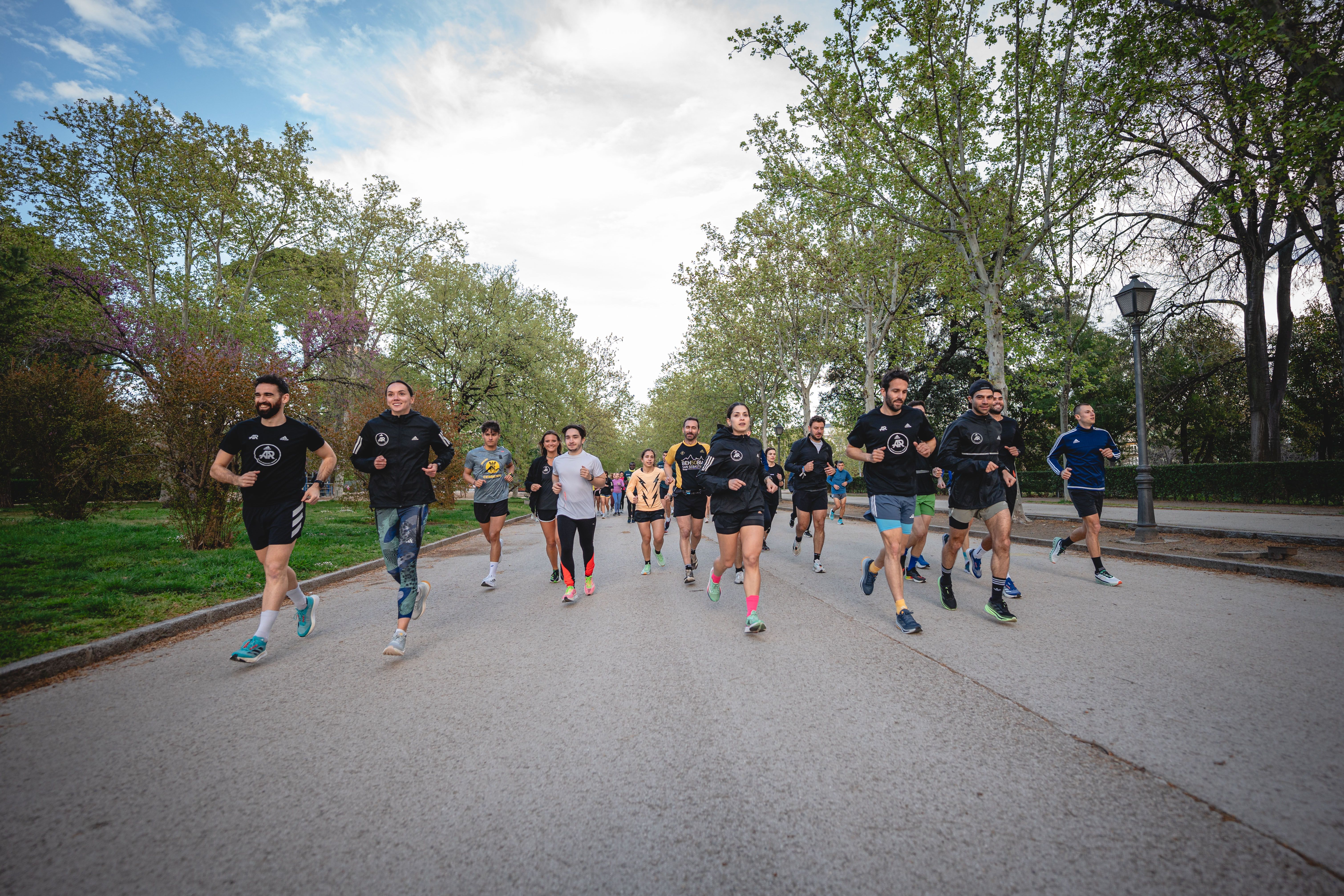 Los días previos a Zurich Rock 'n' Roll Running Series Madrid nadie se quería perder un entreno. VÍCTOR SECO (VSM PHOTOEVENTS)