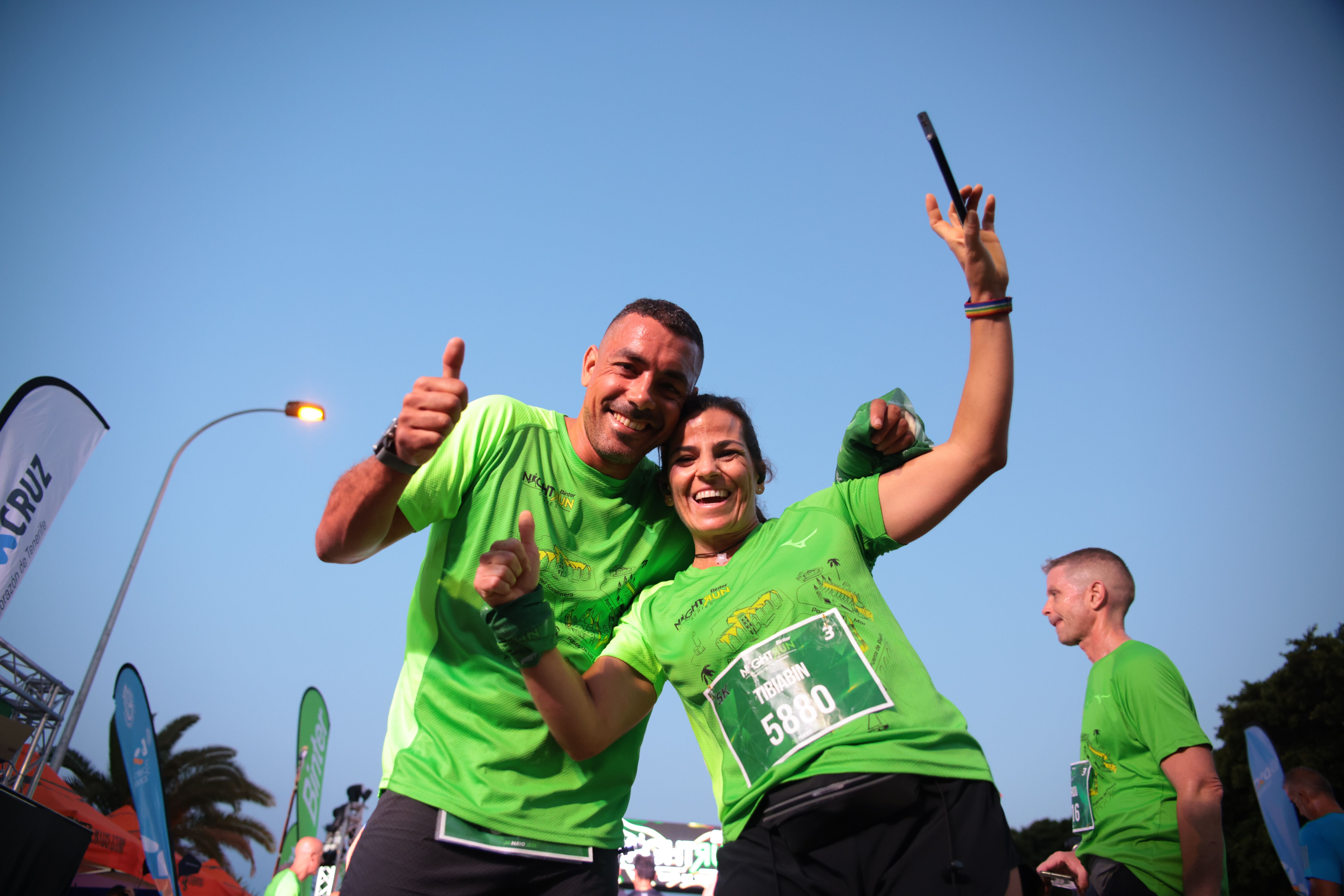 La gente se lo pasa de cine en las BinterNightRun series