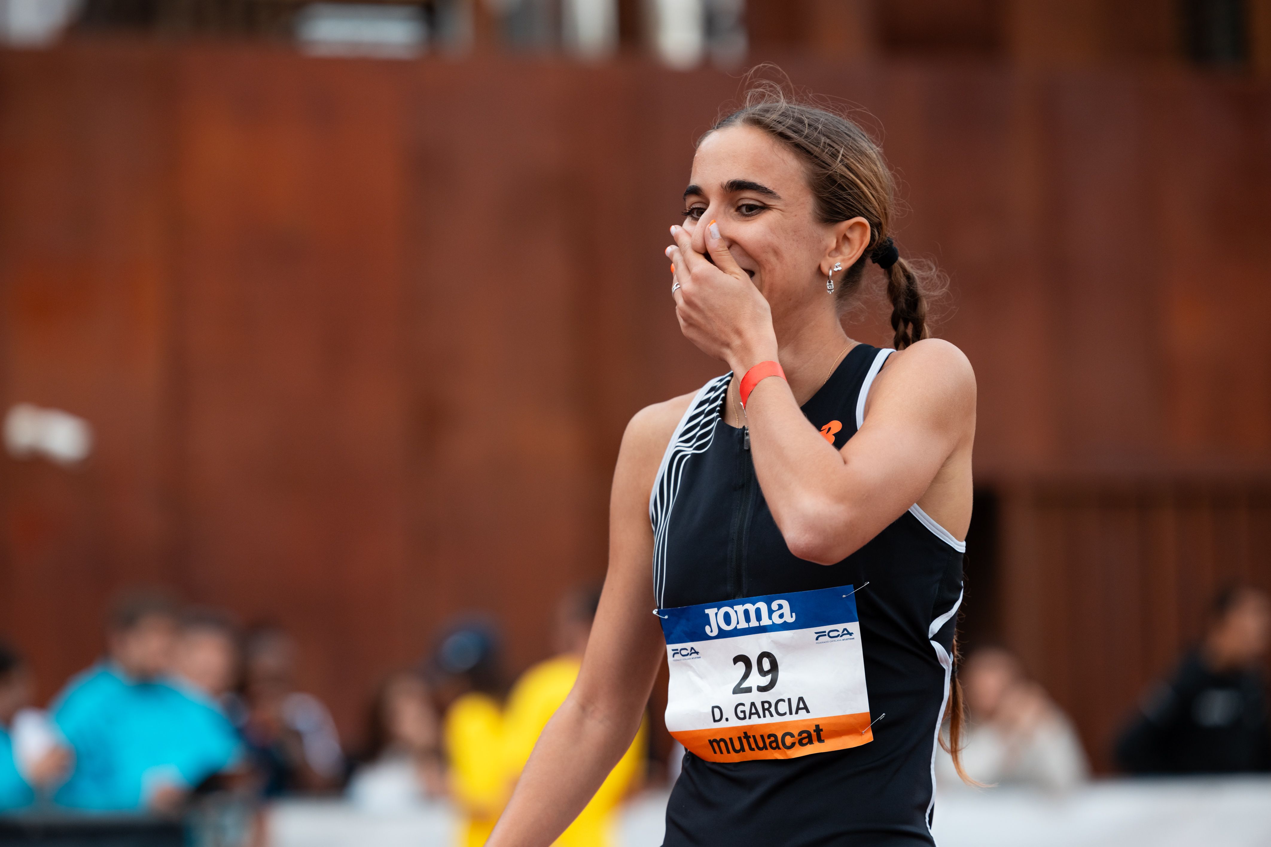 Daniela García fue una de las grandes protagonistas en los 800 metros del Mitin Internacional Ciudad de Barcelona 2024.