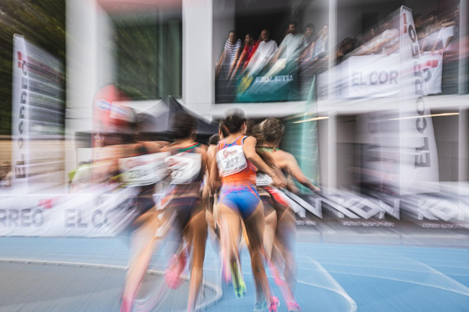 La pista de Zorrotza volverá a albergar la Reunión Internacional de Atletismo Villa de Bilbao el martes 18 de junio. VÍCTOR SECO (VSM PHOTOEVENTS)
