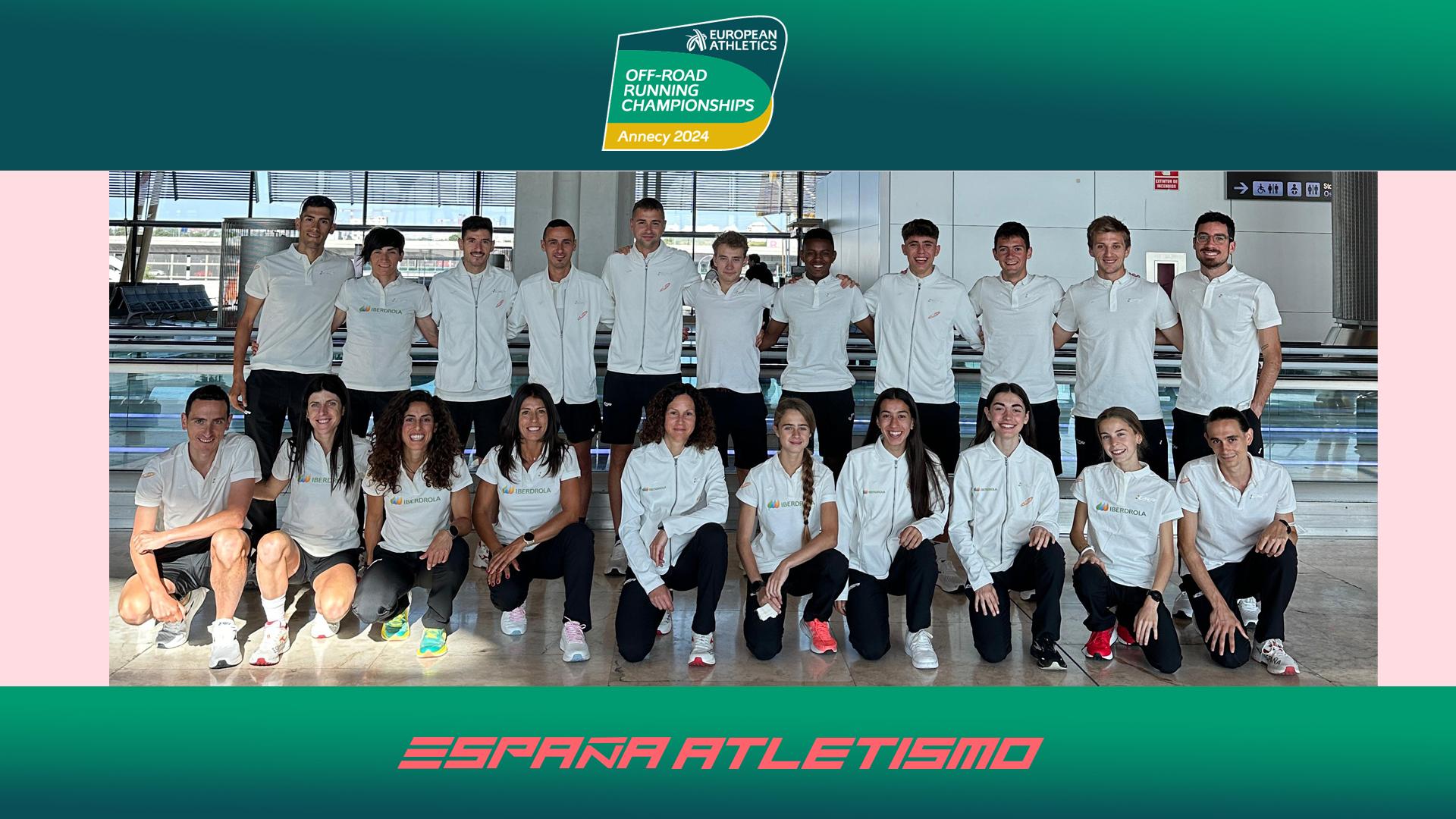 Este es el equipo de España Atletismo que nos representará en Annecy. RFEA Este es el equipo de España Atletismo que nos representará en Annecy. RFEA