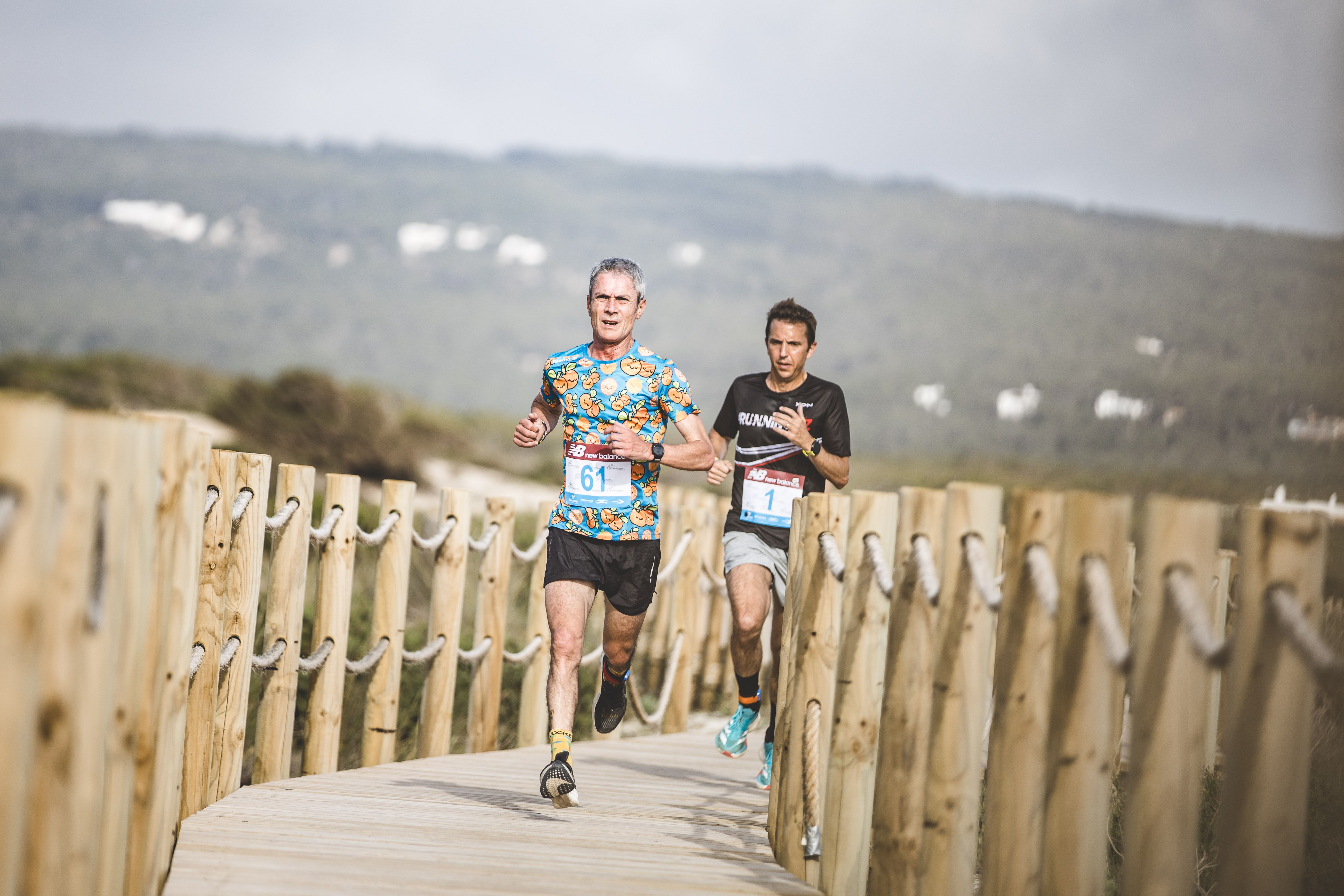 Martín Fiz lidera la clasificación general tras las dos primeras etapas de la Formentera to Run 2024 / Foto: Santa Fotografía