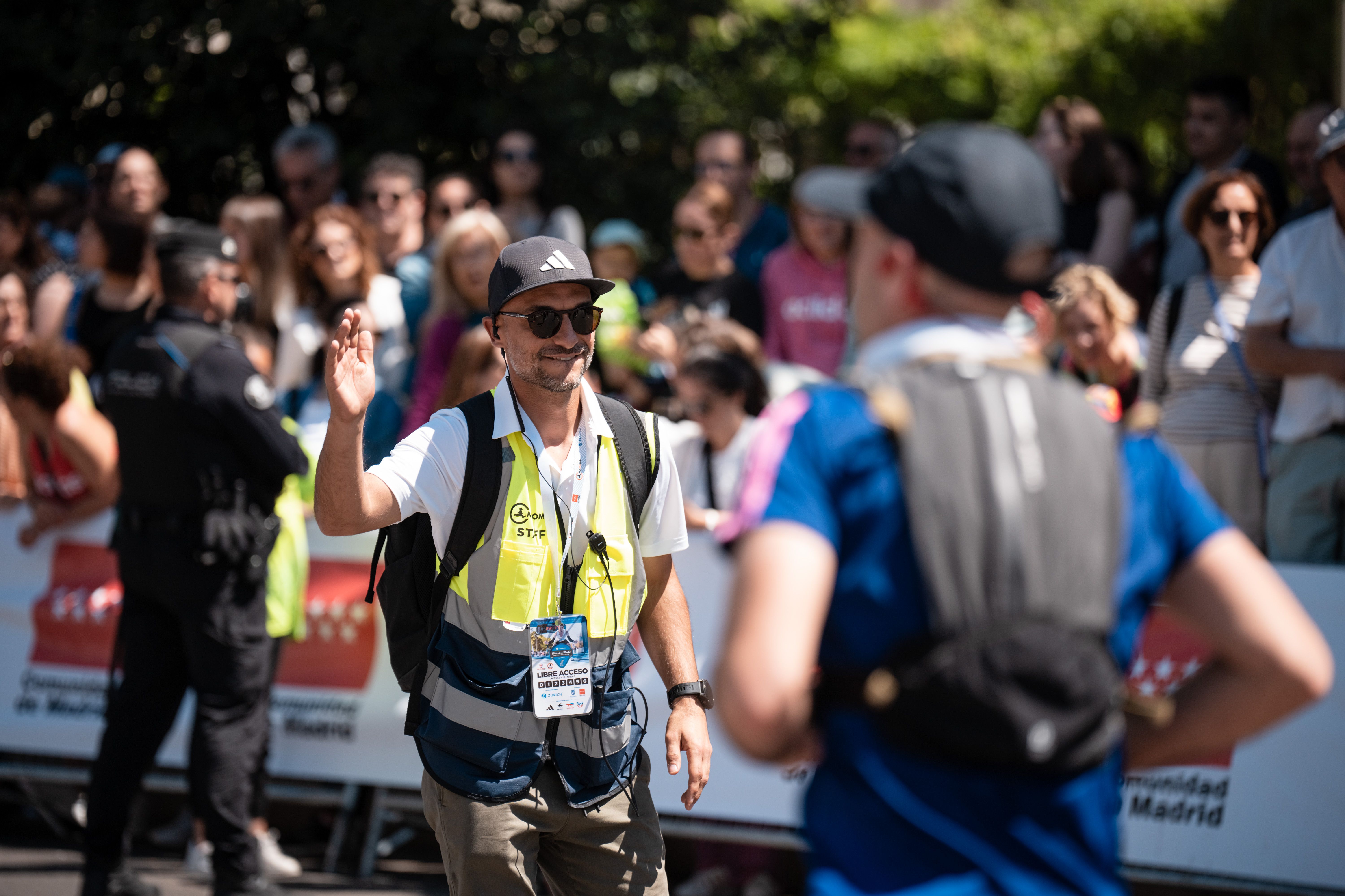 Una imagen de David Rumbao, uno de los responsables del Rock 'n' Roll Running Series Madrid. SPORTMEDIA.