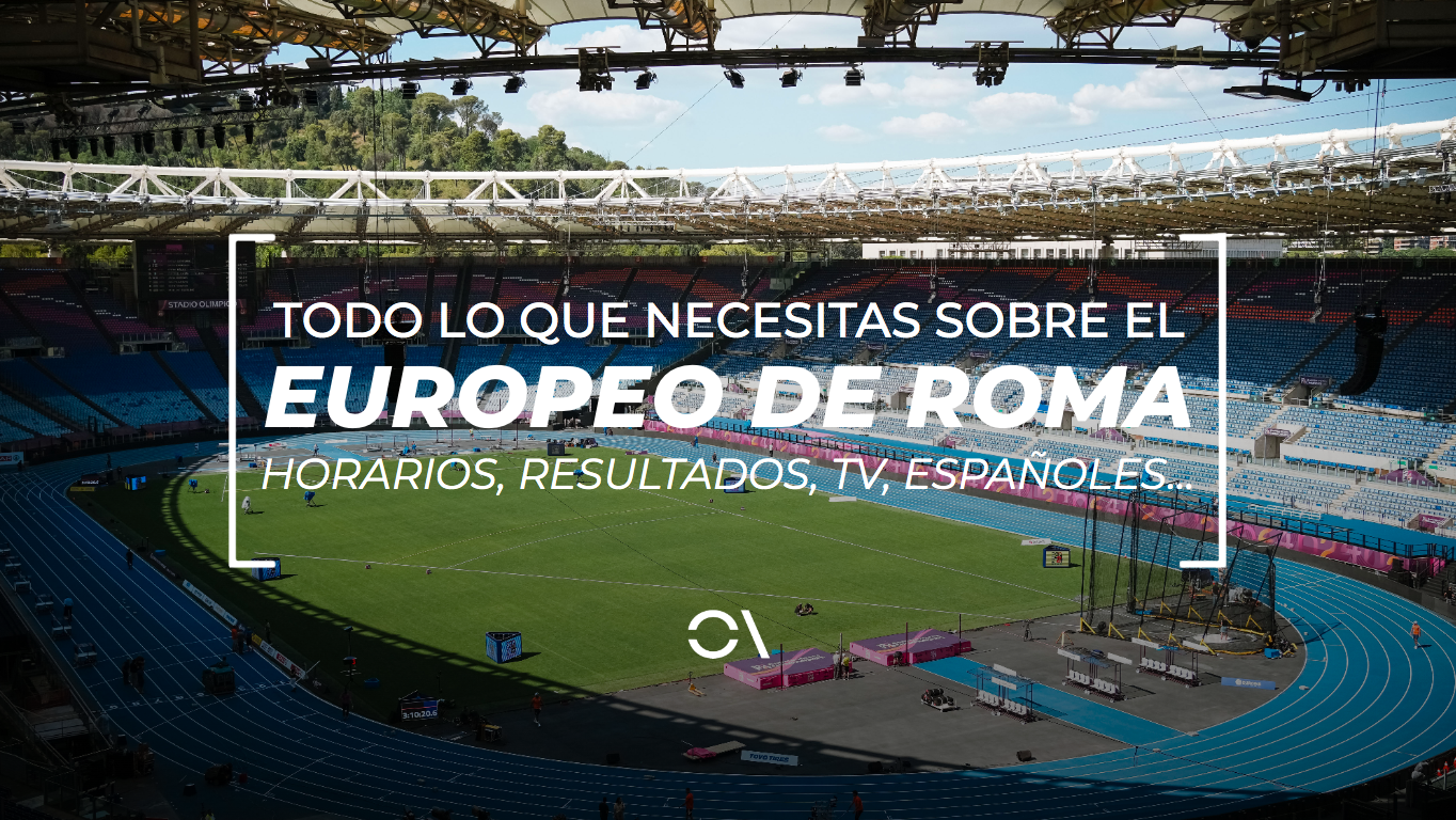 Una imagen panorámica del Estadio Olímpico de Roma donde se celebra el Campeonato de Europa. SPORTMEDIA.