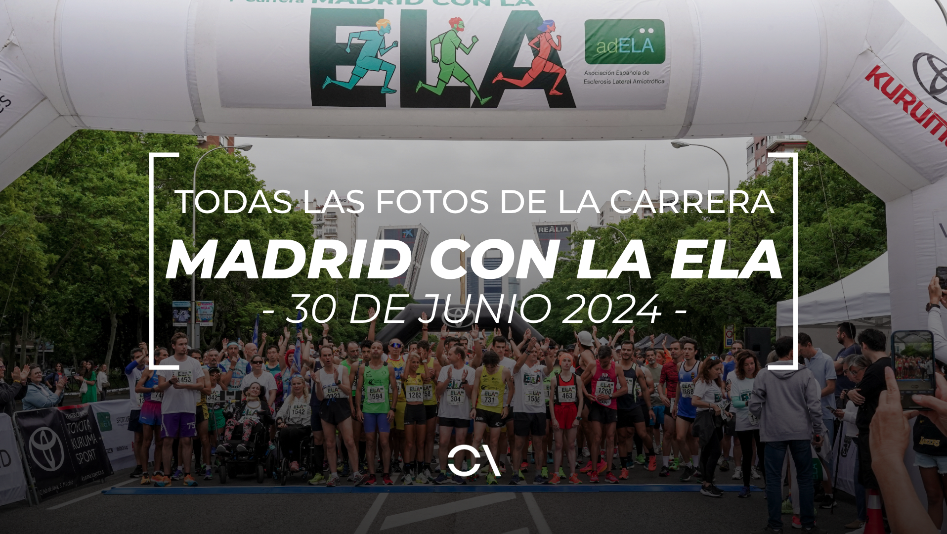 Todas las fotos de la Carrera Madrid con la ELA
