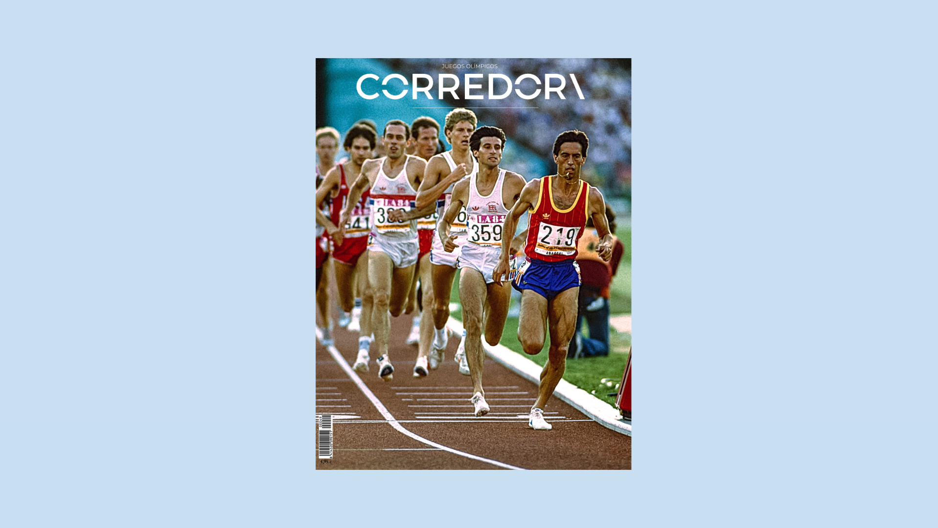 Esta es la portada del especial Juegos Olímpicos de la Revista Corredor.
