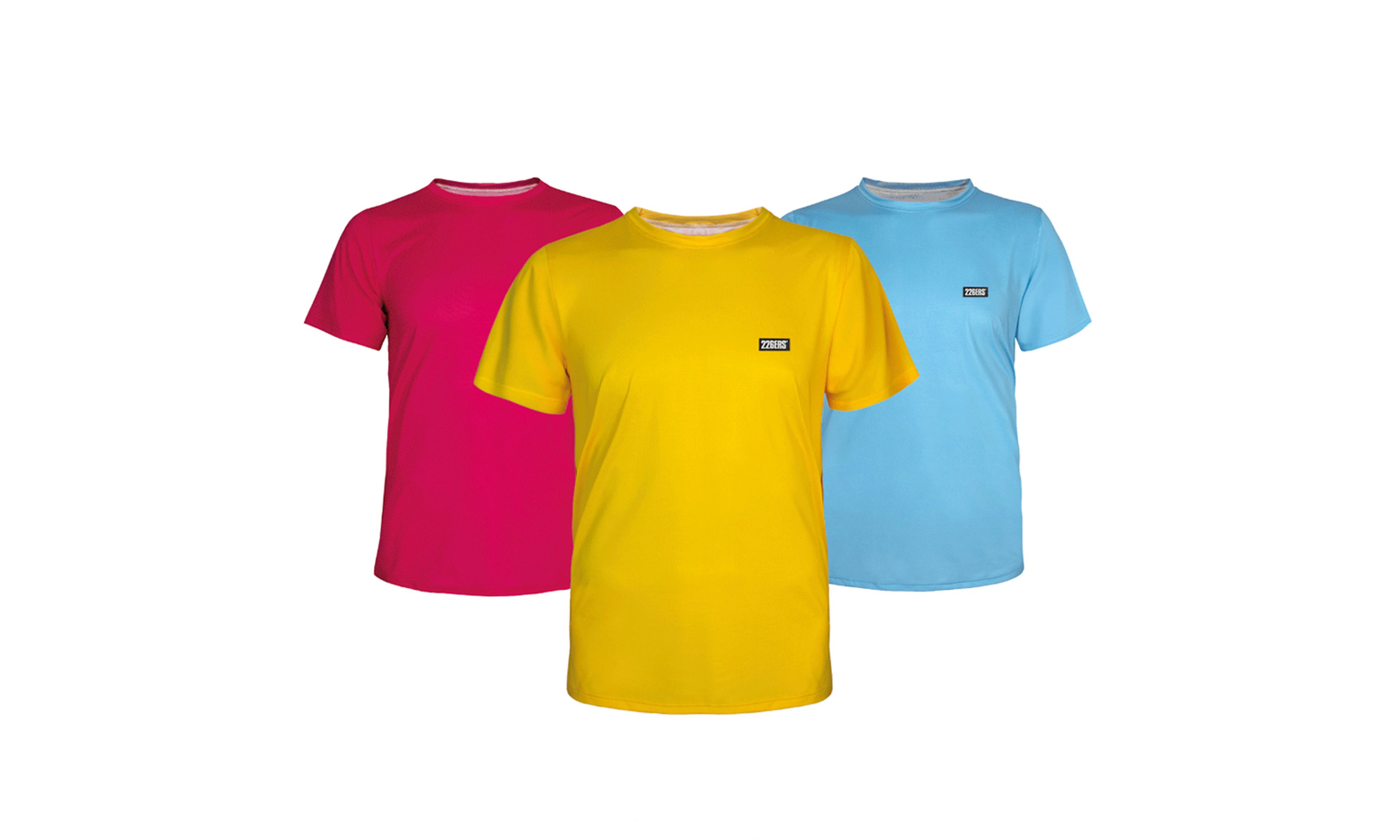 Camisetas de running Color Block de 226ERS