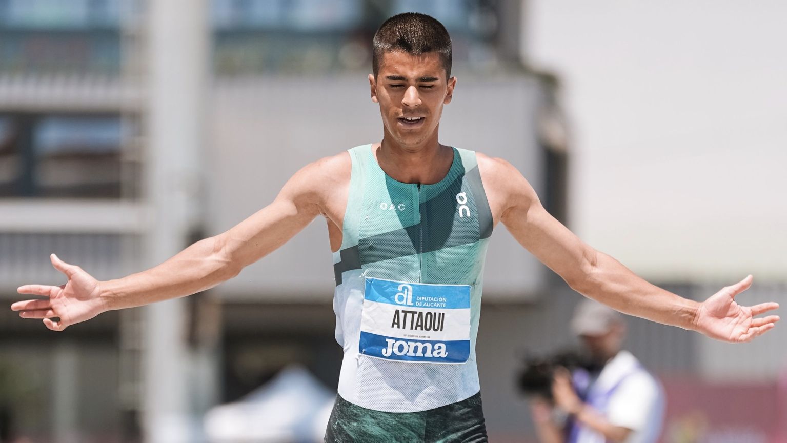 Mohamed Attaoui será la gran estrella de la Milla de Jaén / Foto: SPORTMEDIA