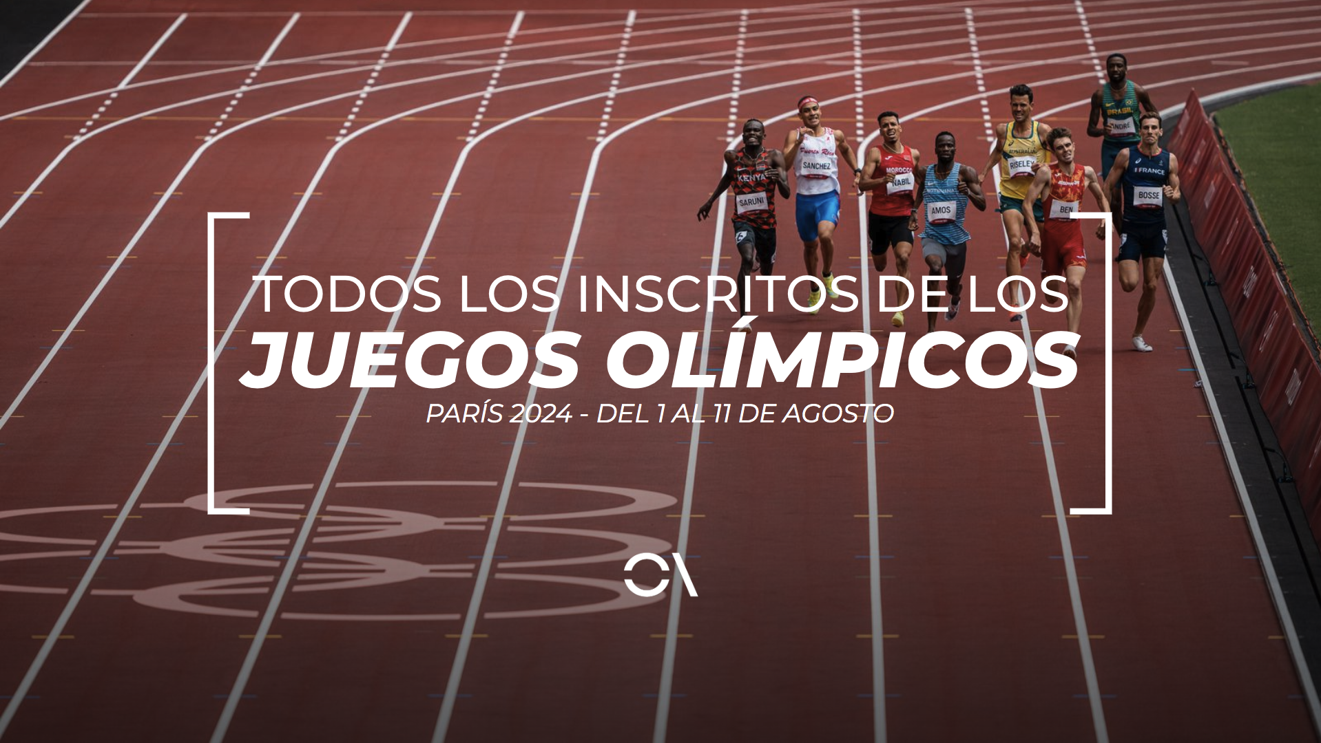 Estos son todos los inscritos para los Juegos Olímpicos de París