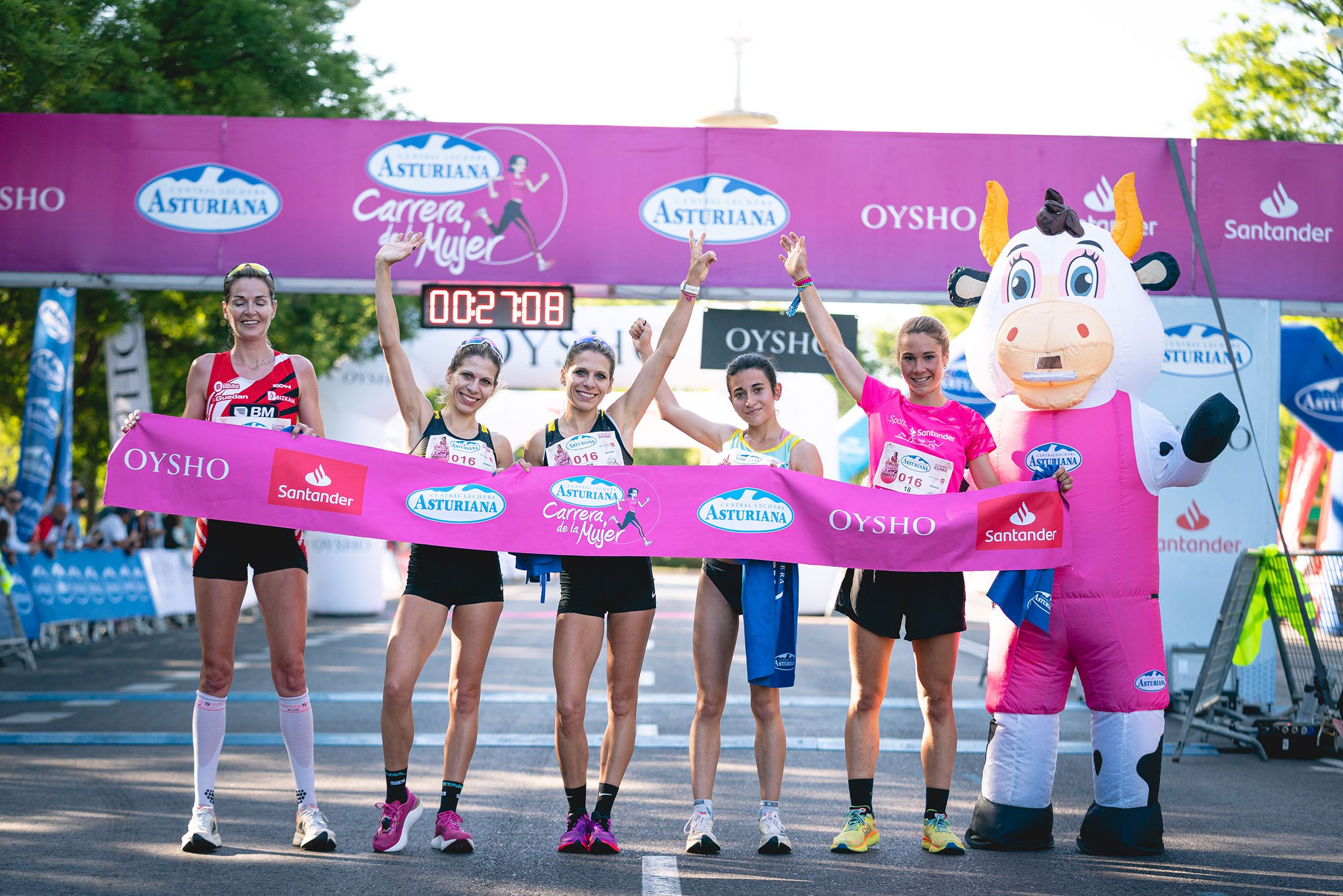 La Carrera de la Mujer Central Lechera Asturiana no para de crecer y de fomentar el deporte entre las mujeres.
