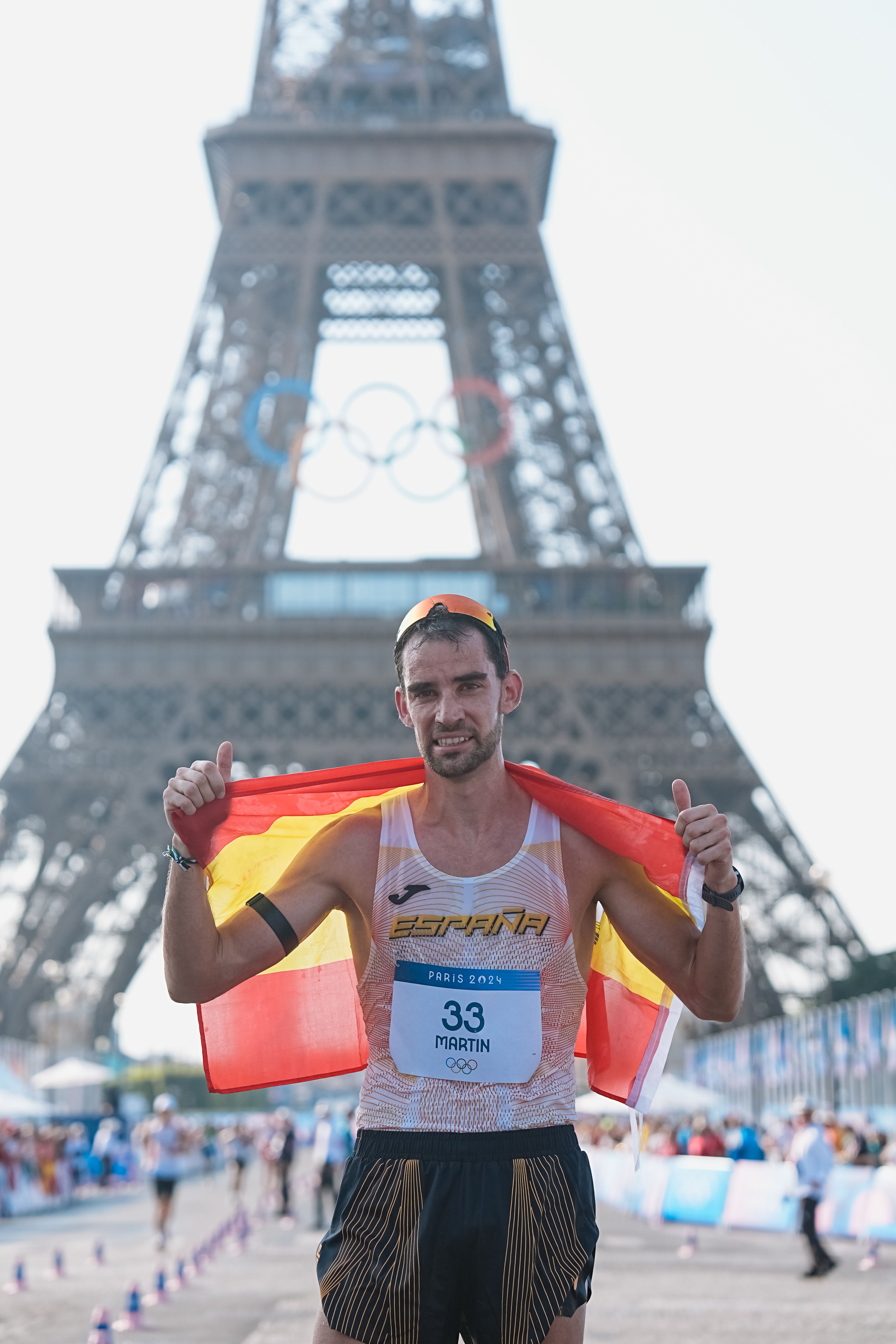 Álvaro Martín en París.
