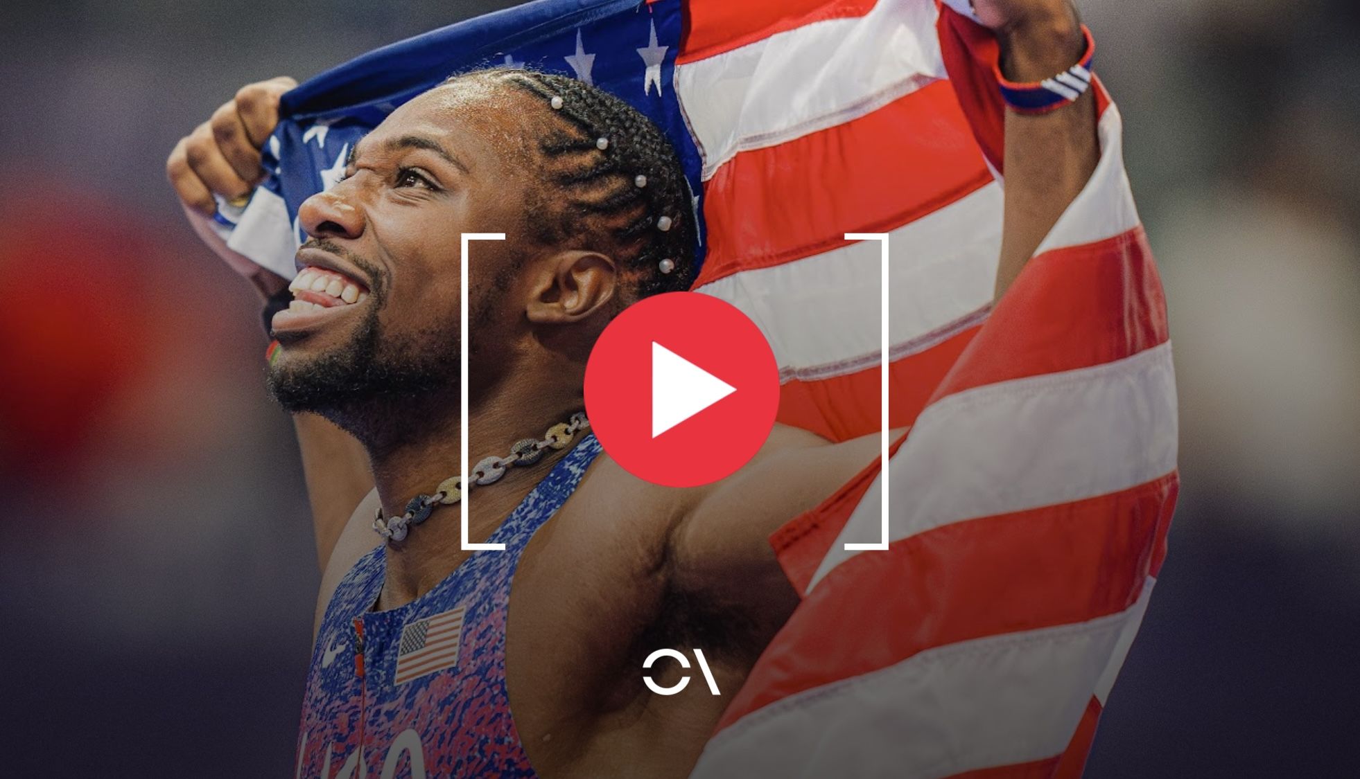 Noah Lyles consiguió la victoria en los 100 metros de los Juegos Olímpicos de París. VSM PHOTOEVENTS.