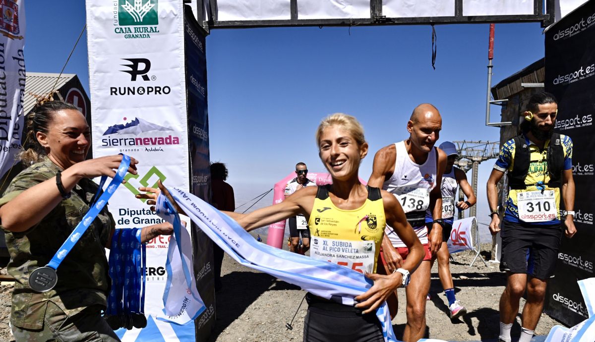 Alejandra Sánchez Massa, ganadora de la carrera femenina