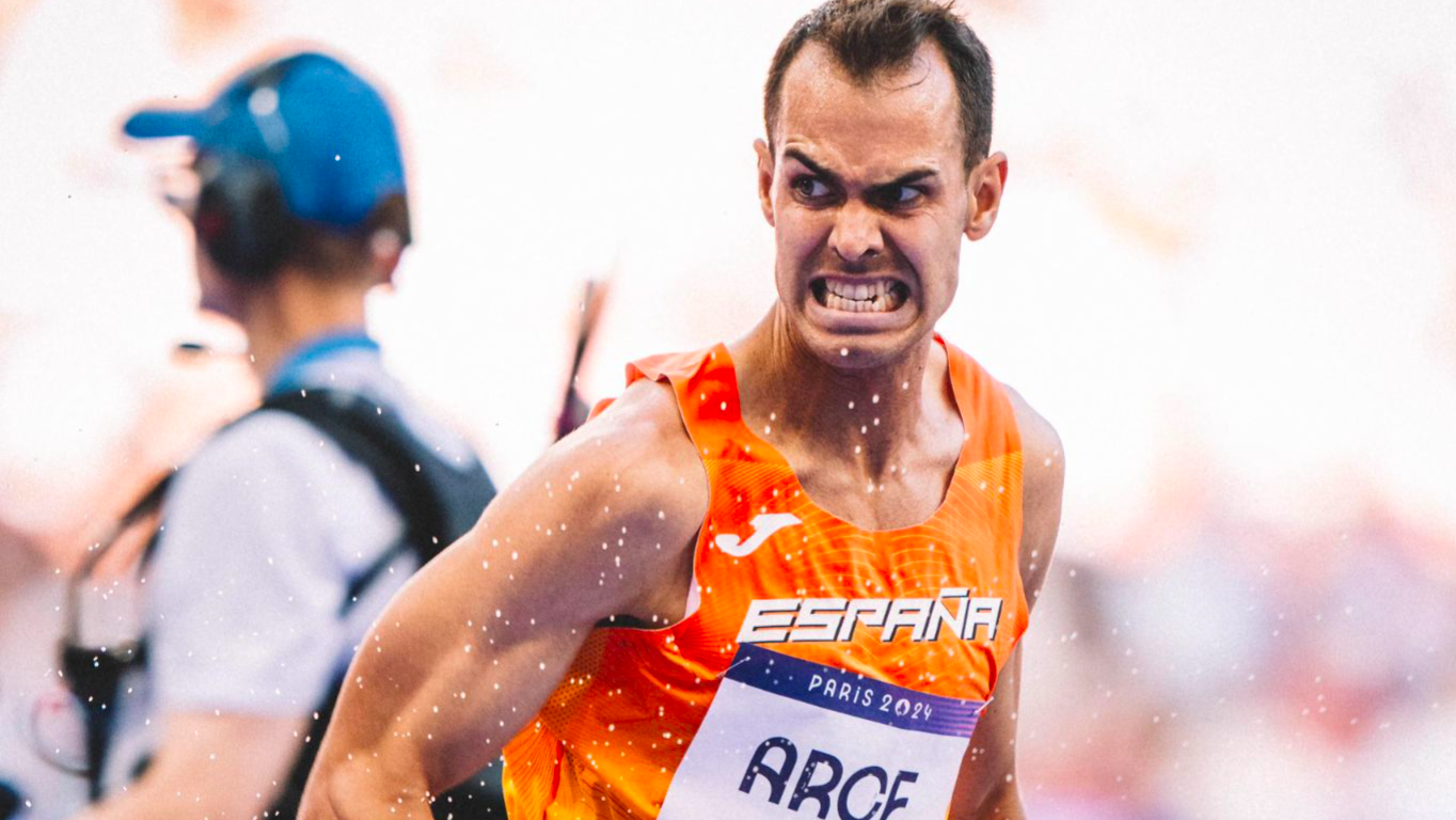 Dani Arce es uno de los dos españoles que competirá en la Diamond League de Shanghai este sábado 3 de mayo. SPORTMEDIA.