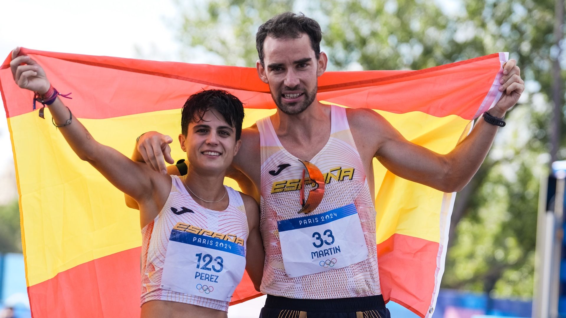 María Pérez y Álvaro Martín se han convertido este miércoles campeones olímpicos del relevo mixto de marcha. SPORTMEDIA.