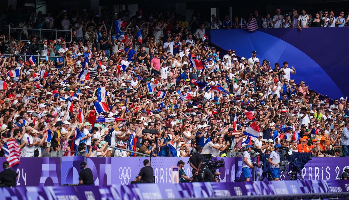 El ambiente en el estadio olímpico de París es absolutamente mágico en cada jornada