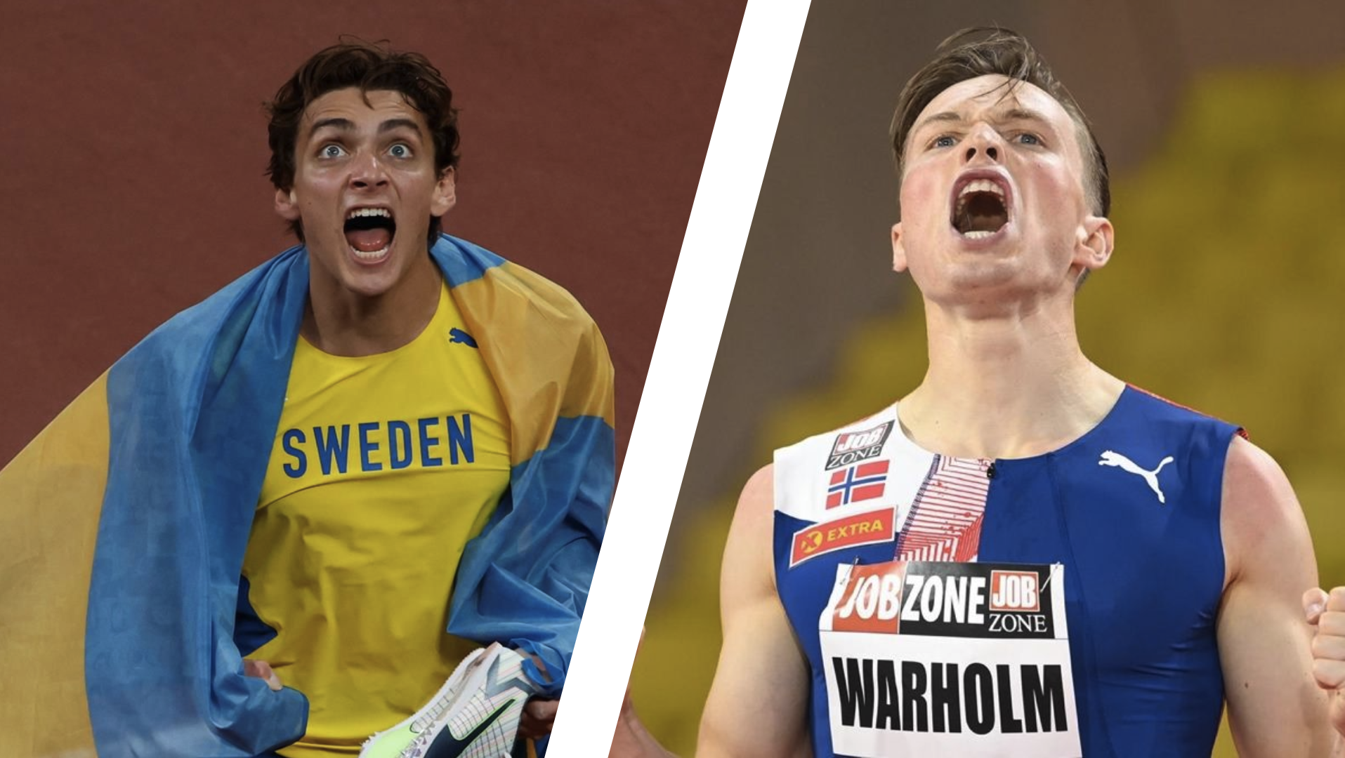 Duplantis y Warholm, duelo sobre 100 metros en la previa de la Liga de Diamante de Zúrich