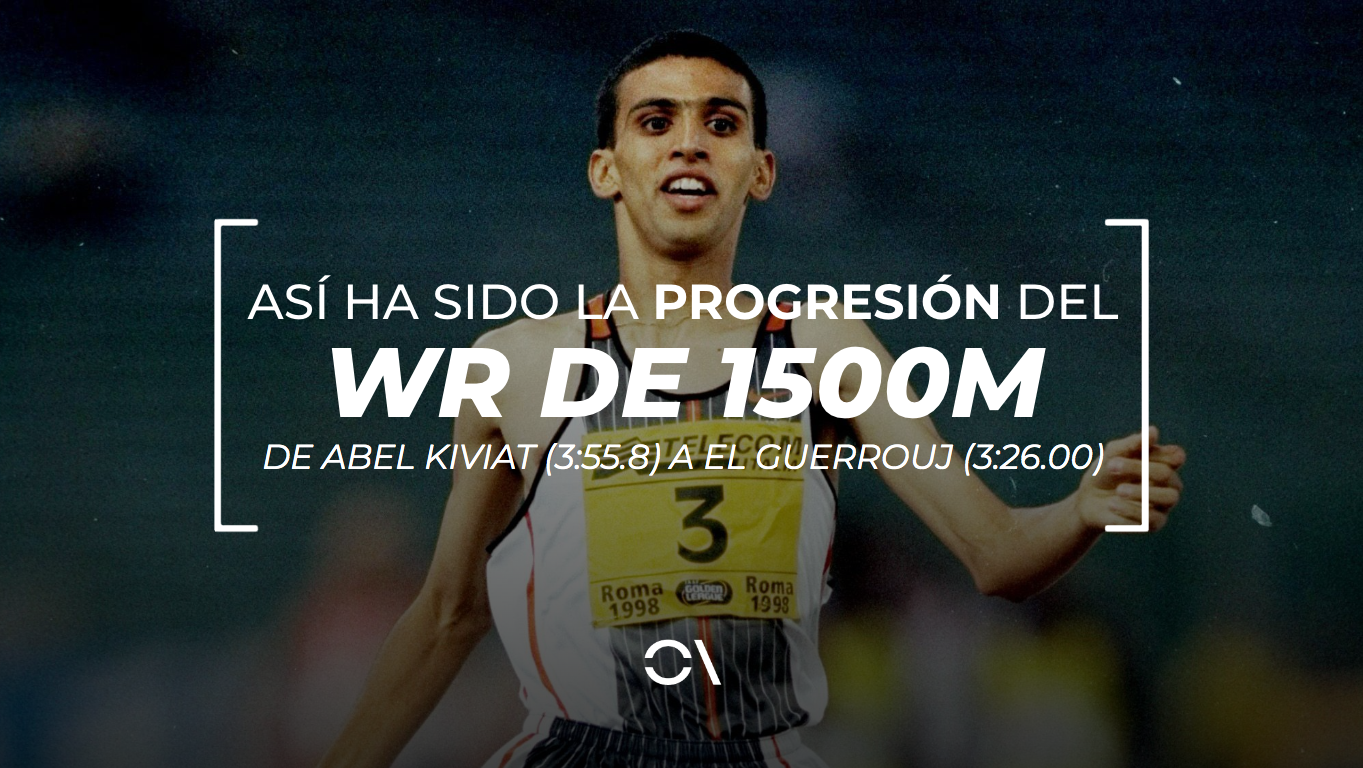 Hicham El Guerrouj tiene el récord del mundo de 1500 metros desde 1998. WORLD ATHLETICS.