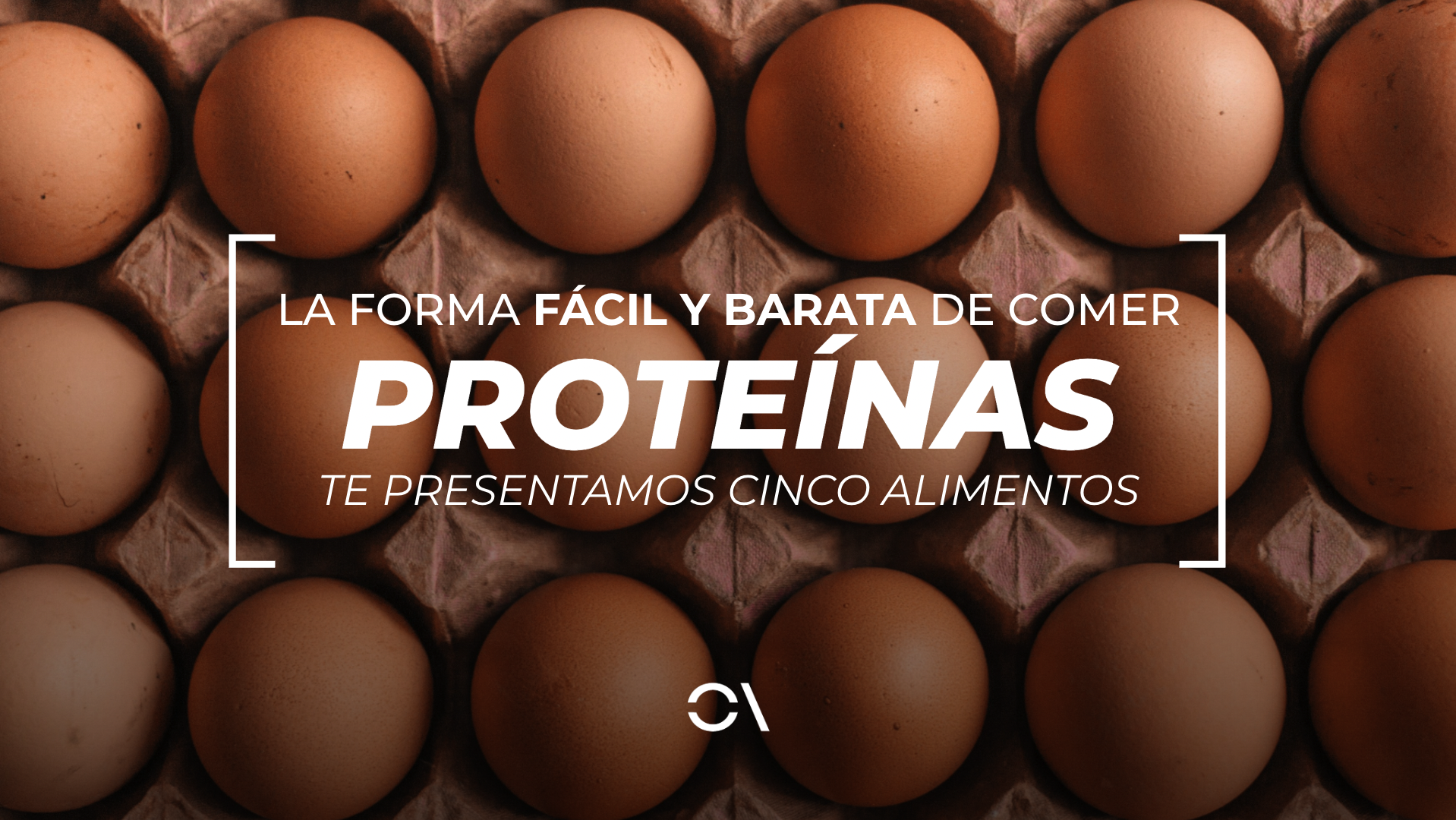 Te presentamos cinco alimentos baratos y saludables con mucha proteína.