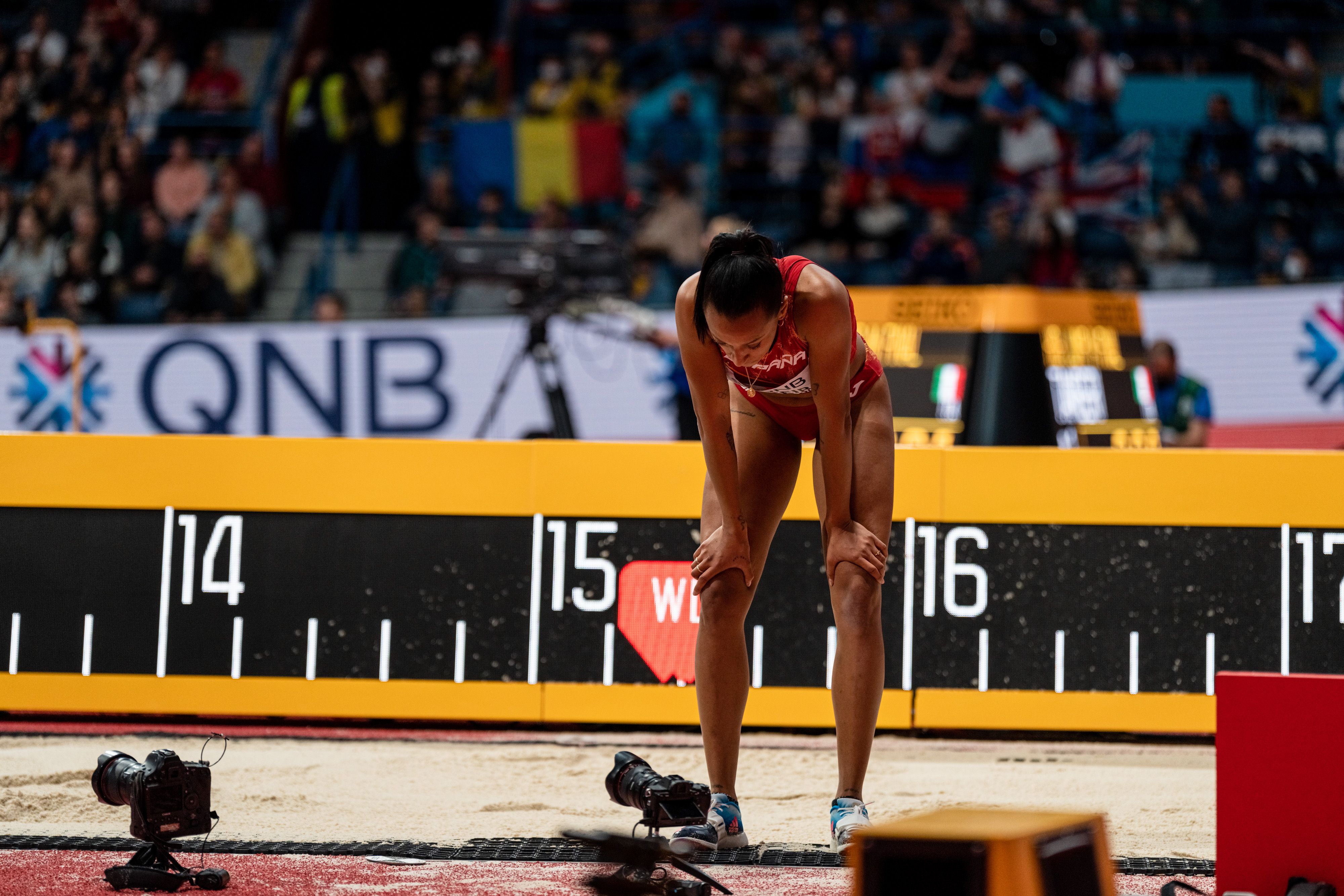 En el invierno de 2022 Peleteiro regresó a la gran competición en el Mundial bajo techo de Belgrado en el que fue octava. Fue su última competición antes de la maternidad. SPORTMEDIA.