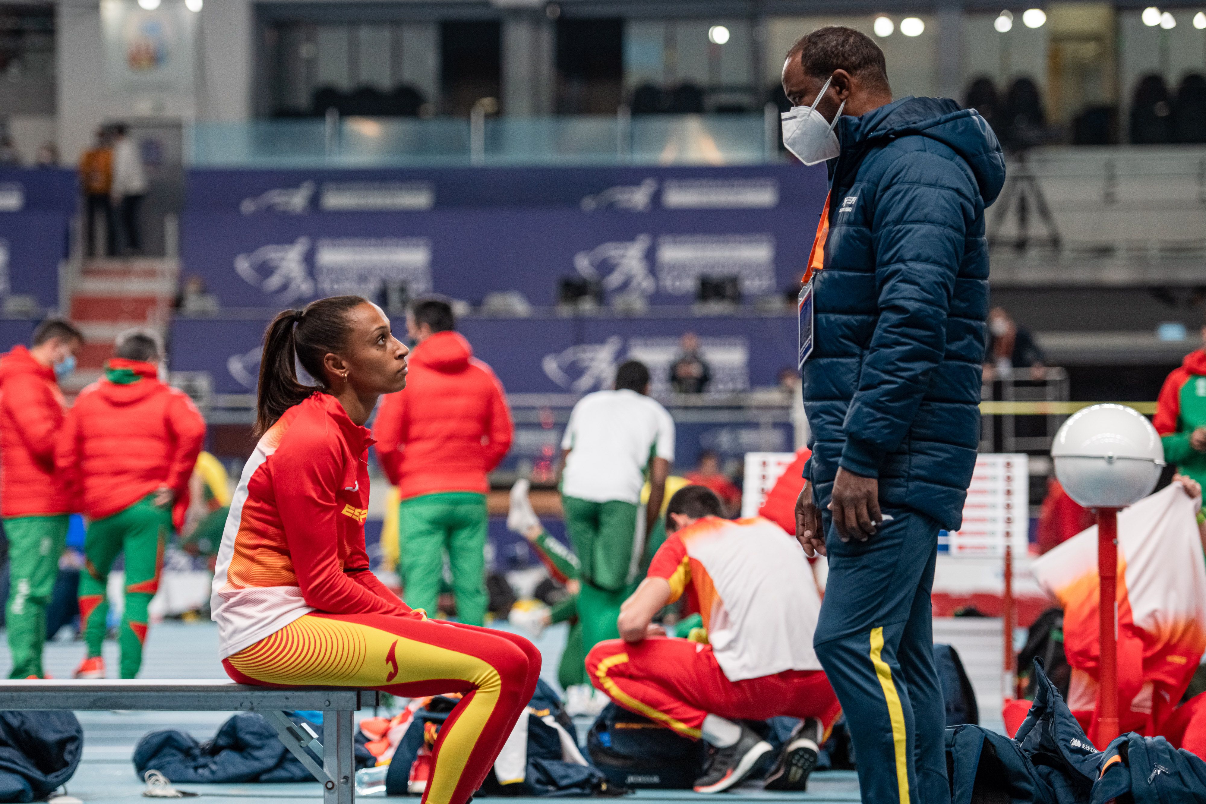 En 2020 Peleteiro solo compitió en pista cubierta y tras la pandemia su primer gran campeonato fue el Europeo en pista cubierta de Torun (Polonia), donde fue plata con un salto de 14 metros y 52 centímetros. SPORTMEDIA.