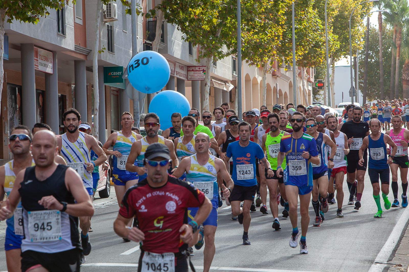 Imagen de la última edición del Media Maratón de Dos Hermanas
