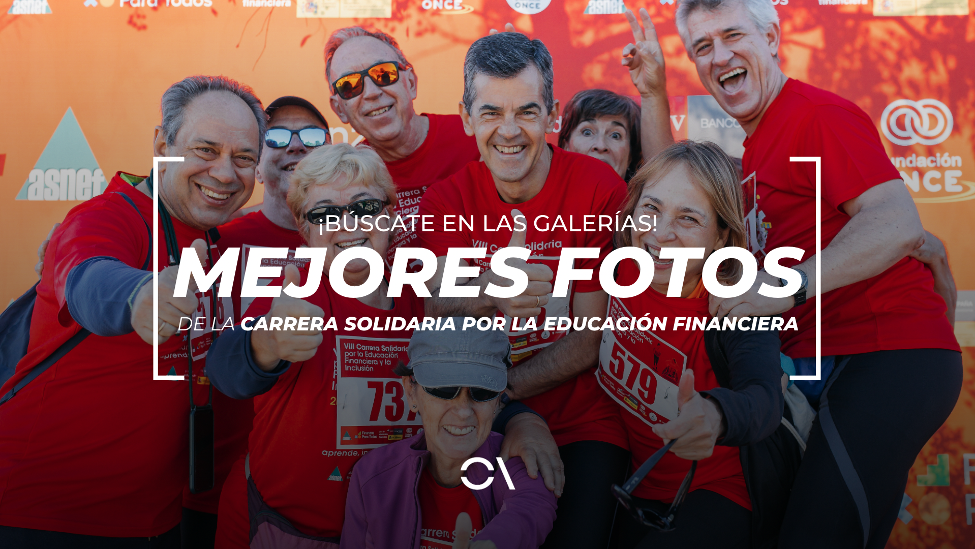 Las mejores fotos de la VIII Carrera Solidaria por la Educación Financiera.