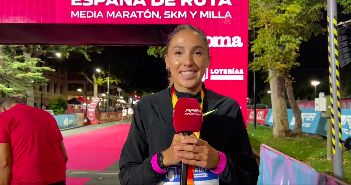 Lucía Rodríguez se ha proclamado campeona de España de 5K en Albacete.
