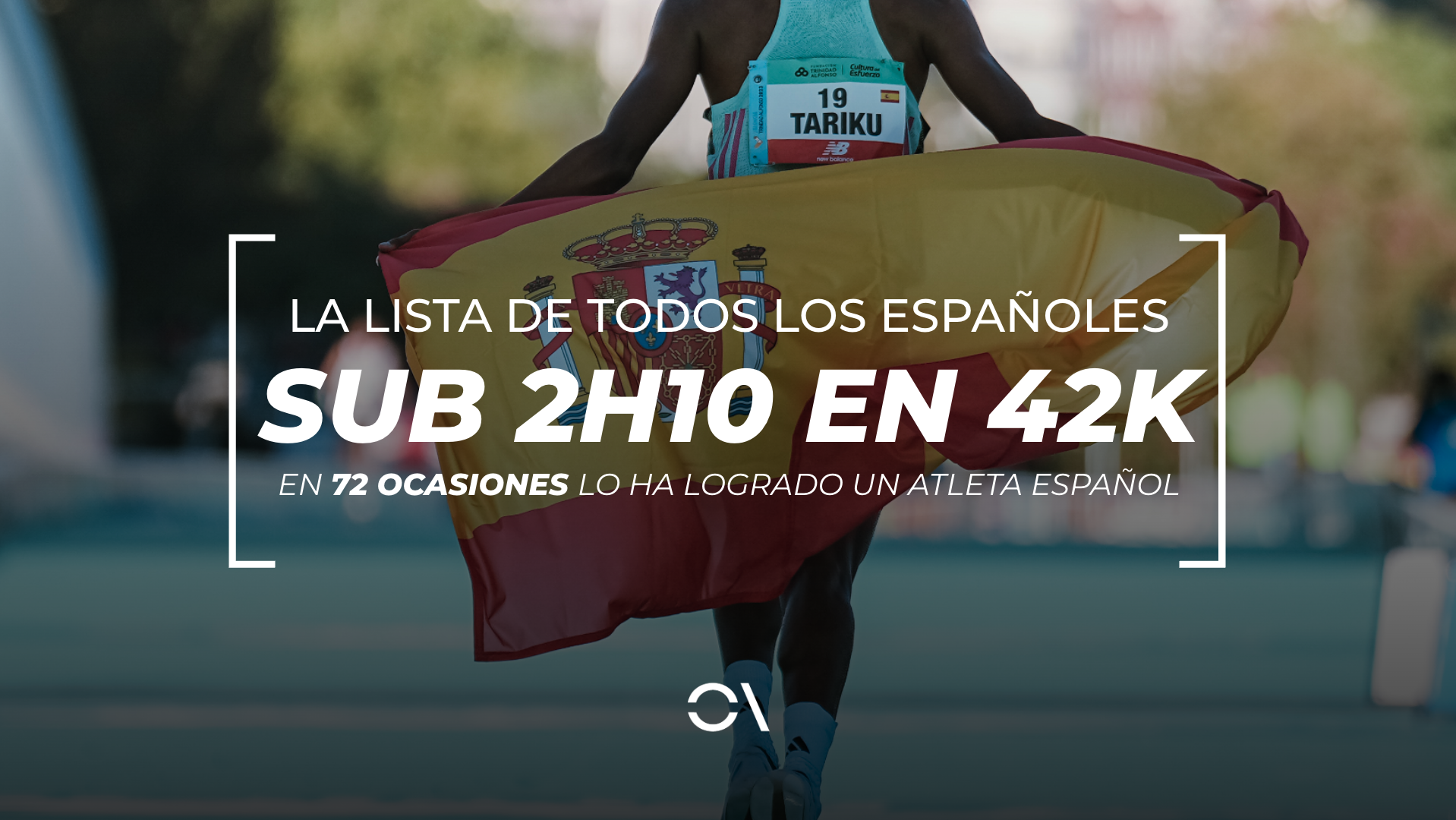 Tariklu Novales es el que lidera el ranking español de todos los tiempos y ha bajado dos veces de 2h10 a lo largo de su carrera.