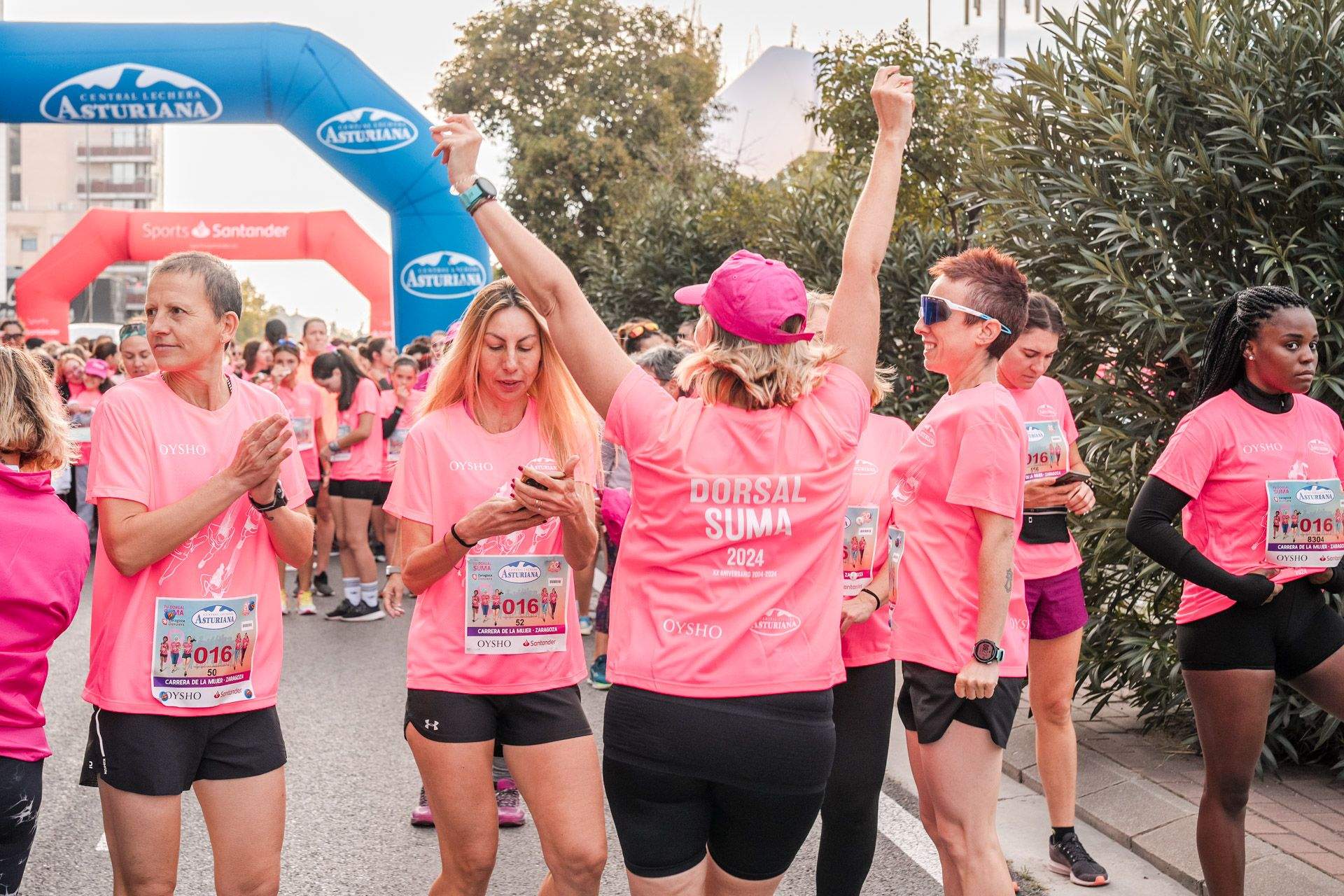 Las mejores fotos de la Carrera de la Mujer Central Lechera Asturiana de Zaragoza 2024 6