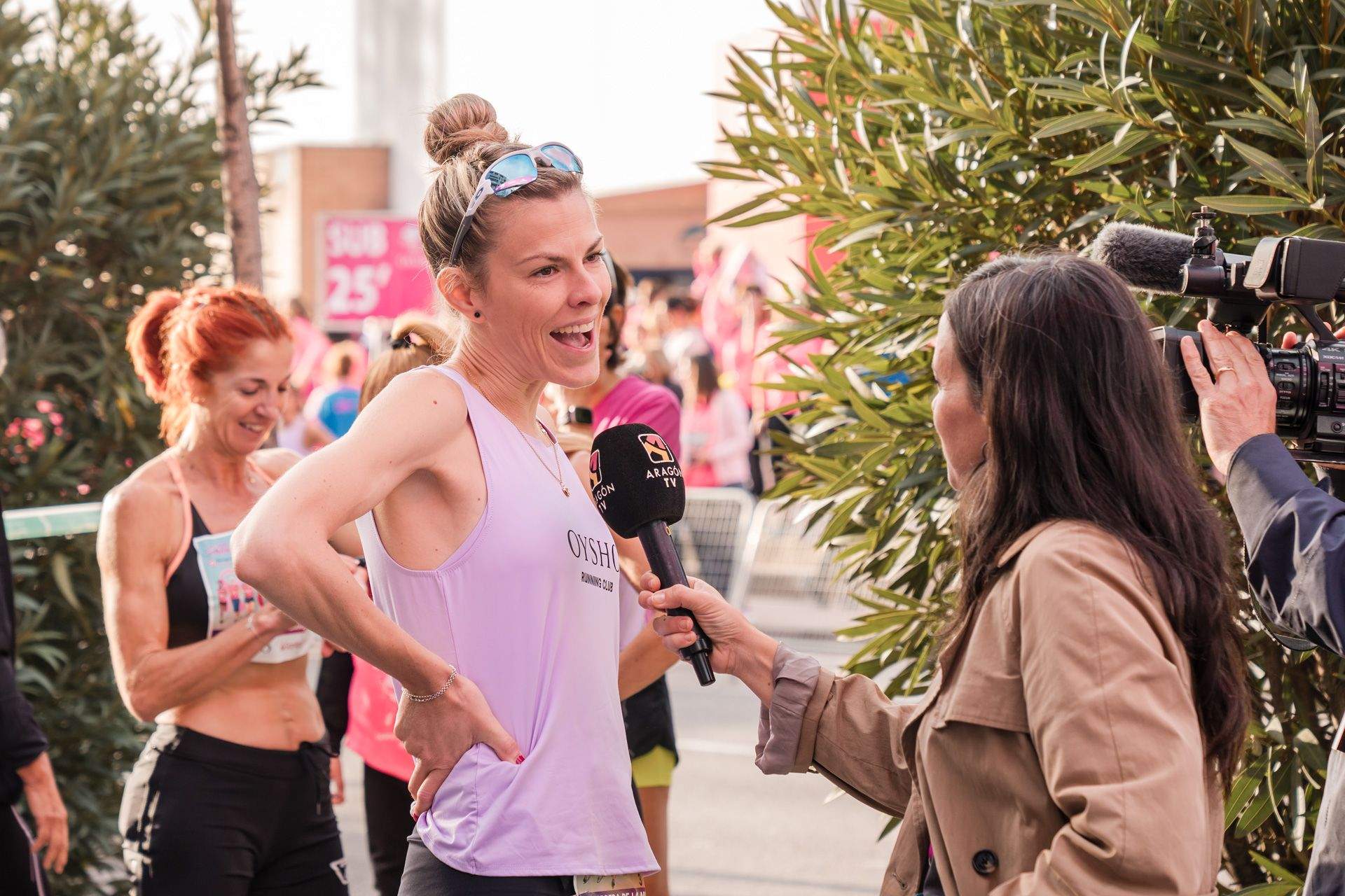 Las mejores fotos de la Carrera de la Mujer Central Lechera Asturiana de Zaragoza 2024 41