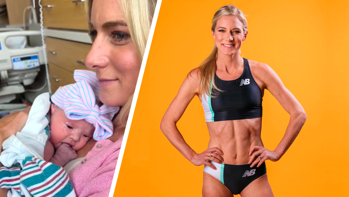 Emma Coburn ha sido madre a través de un vientre de alquiler.