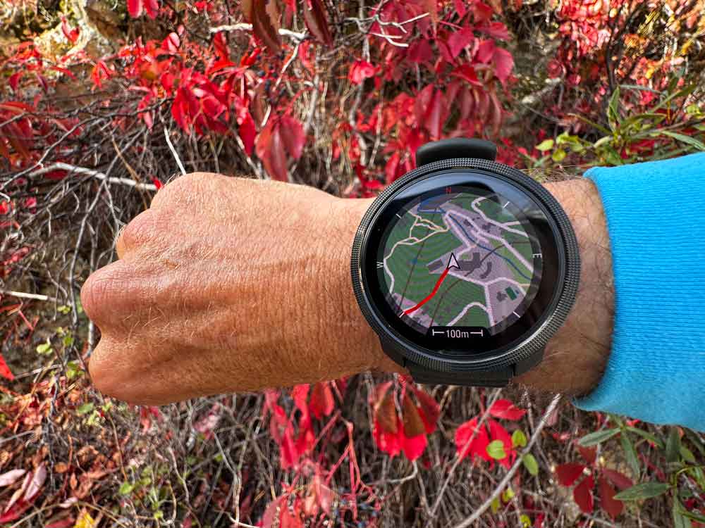 Siguiendo un track con el Polar Vantage M3 Siguiendo un track con el Polar Vantage M3