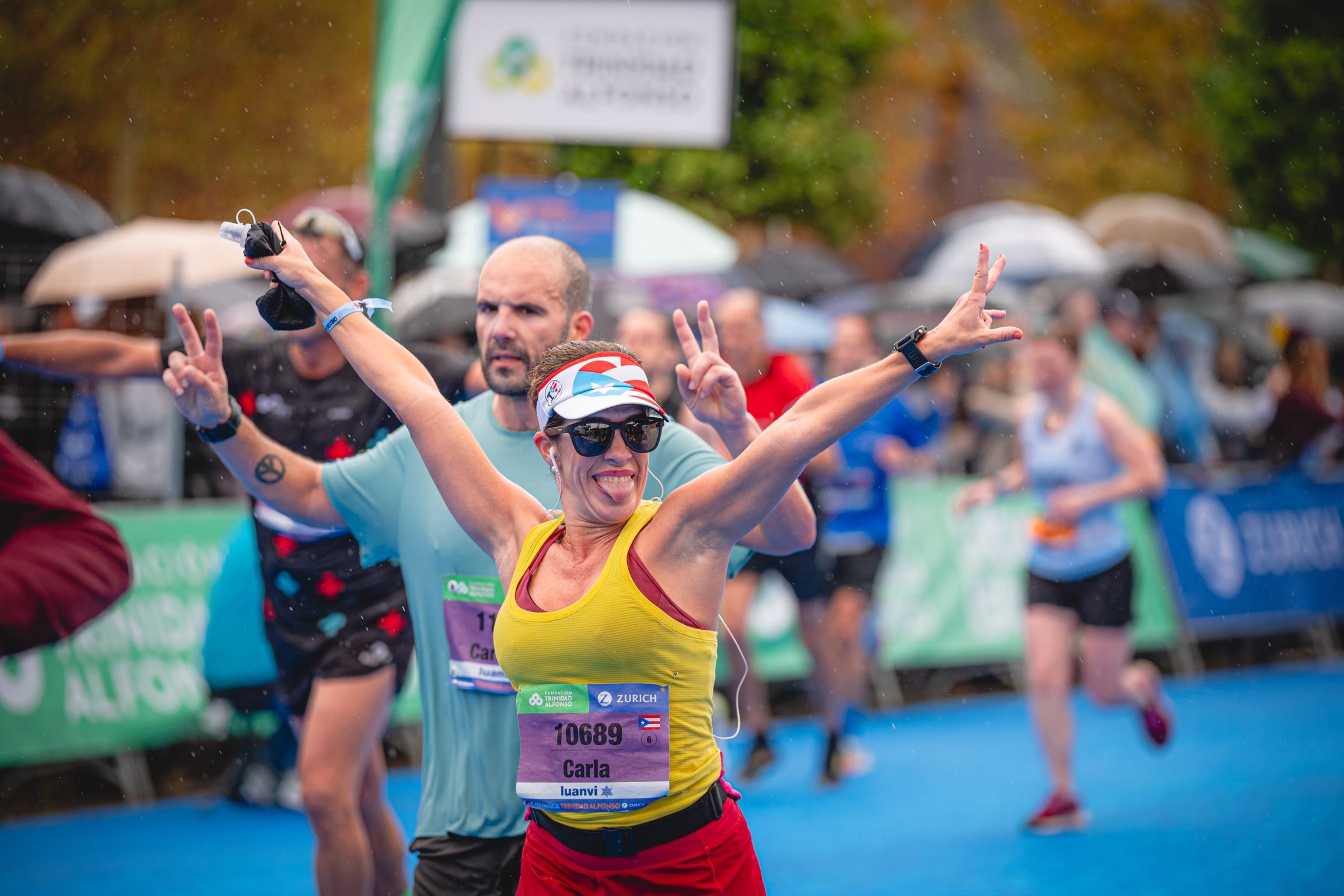 ¿Quién dijo que eso de correr un medio maratón era todo sufrimiento? VSM PHOTOEVENTS.