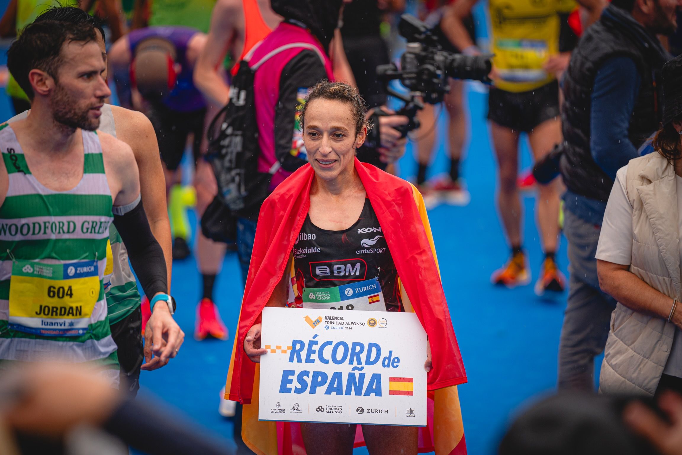 Kaoutar Boulaid, nueva plusmarquista española de medio maratón. VSM PHOTOEVENTS.