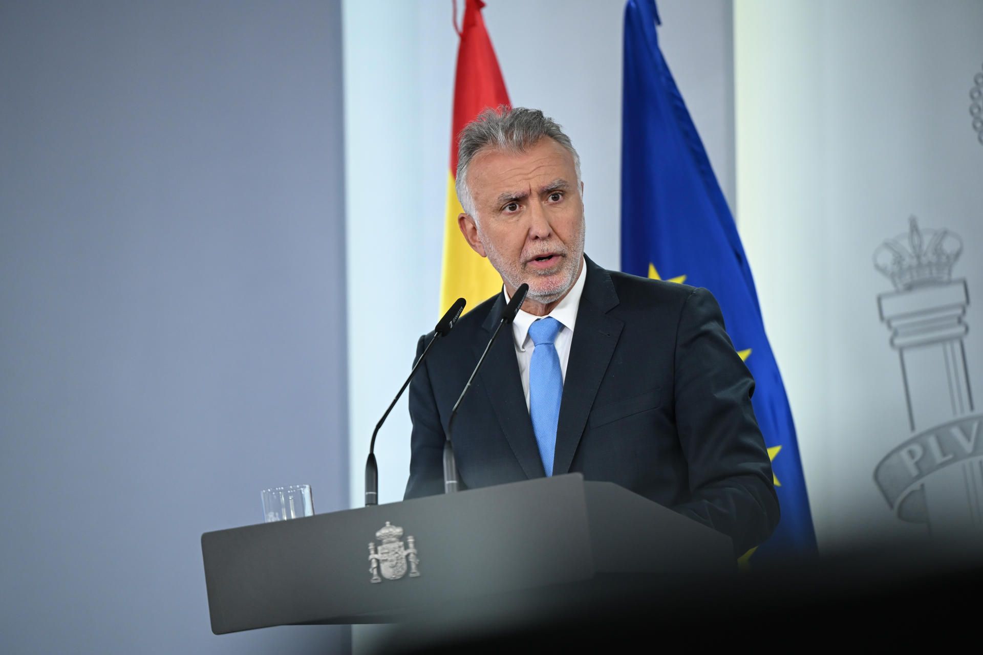 El ministro de Política Territorial y Memoria Democrática, Ángel Víctor Torre. EFE.