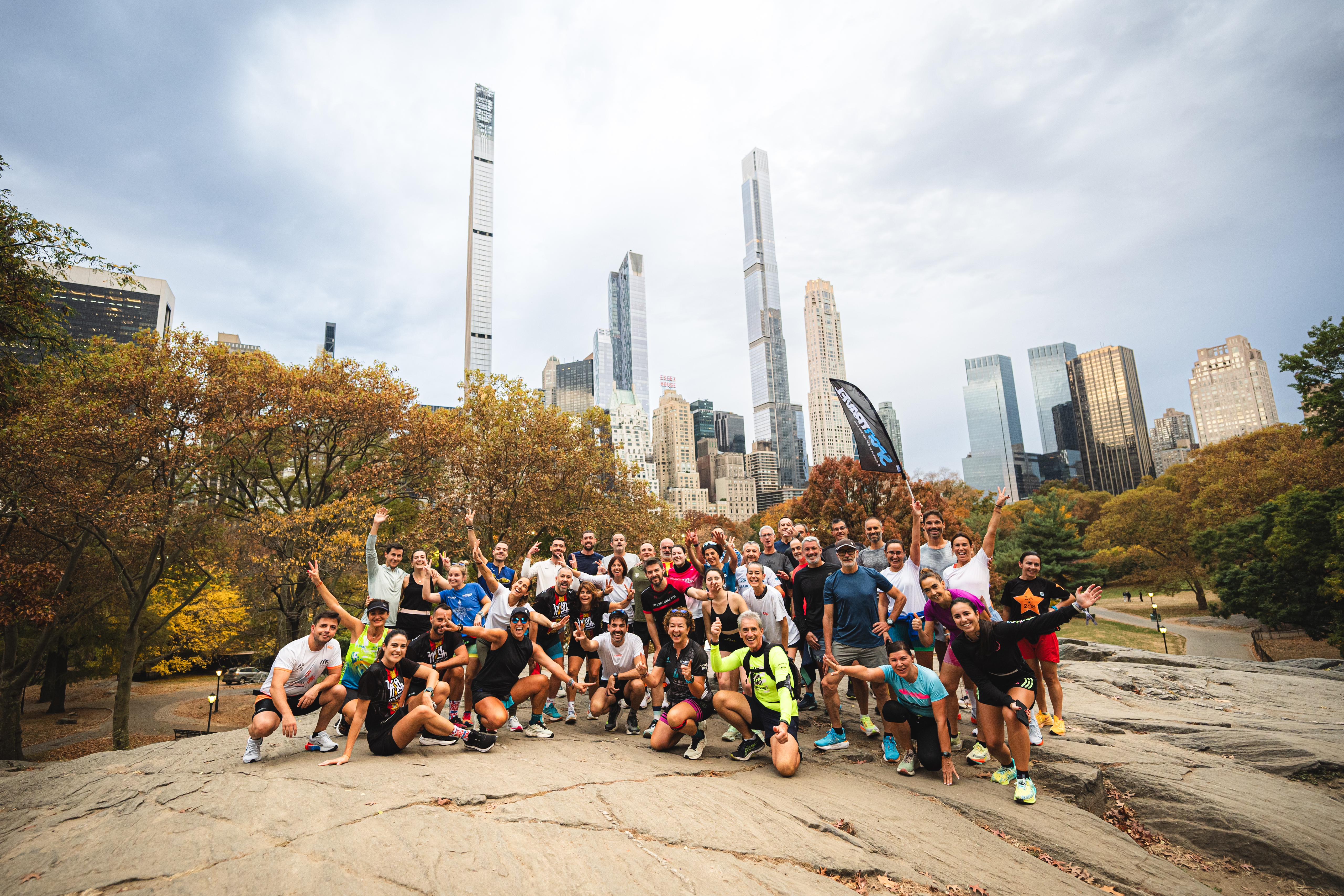 La ciudad de Nueva York recibe a los corredores con sus mejores galas en el fin de semana de su maratón. VSM PHOTOEVENTS.